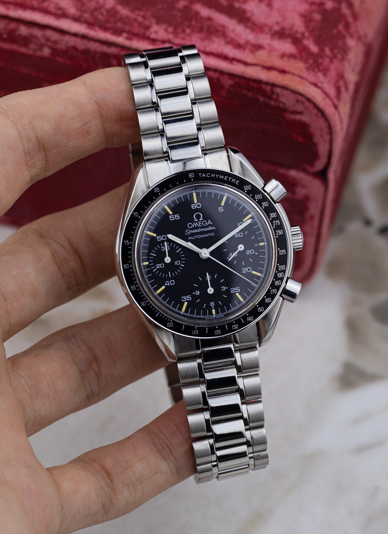 1991 Omega Speedmaster Reduced Automatic 3510.50 Serviced