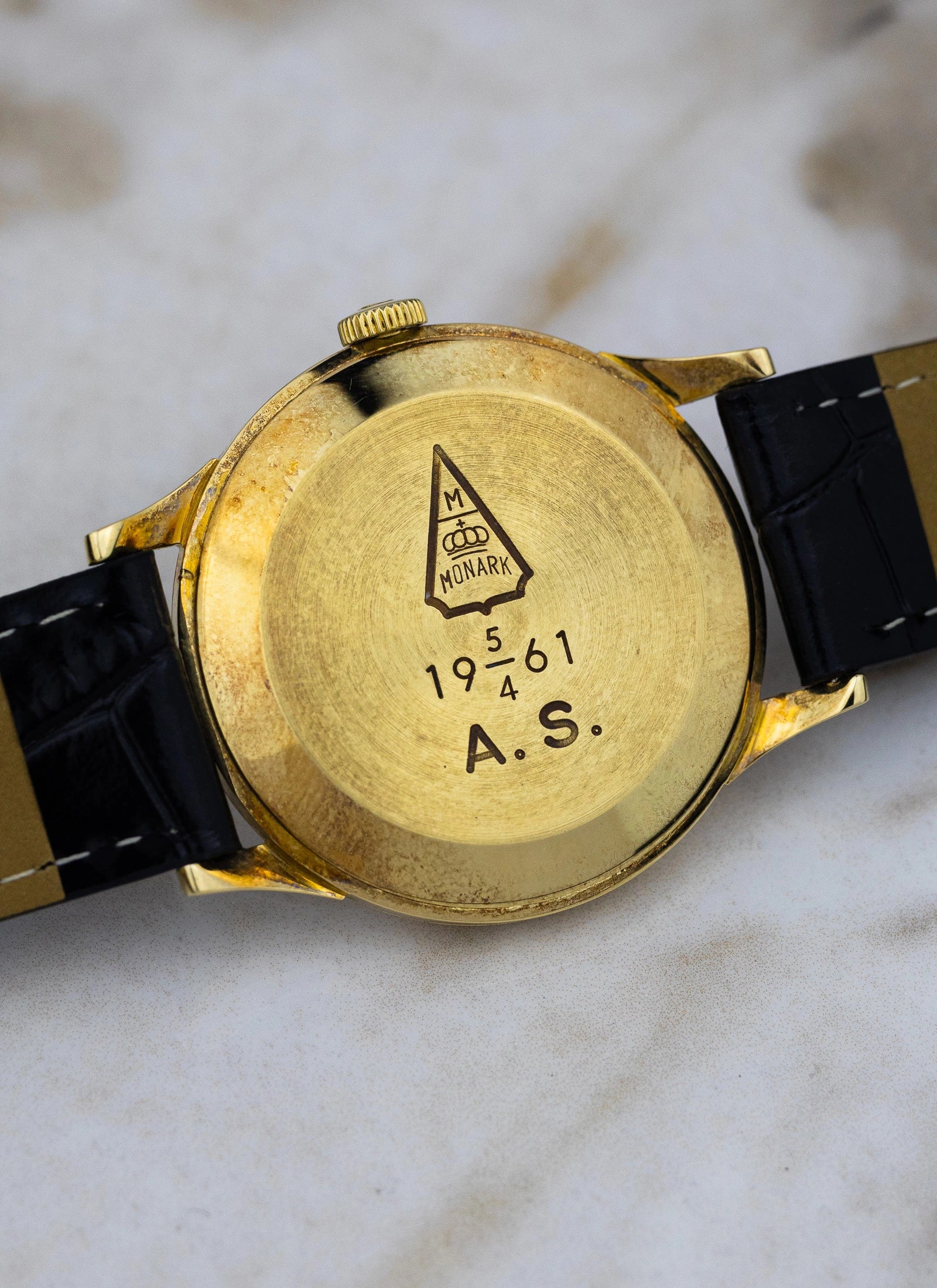 1960 14K Omega Tresor 14707 cal.268 MINT!