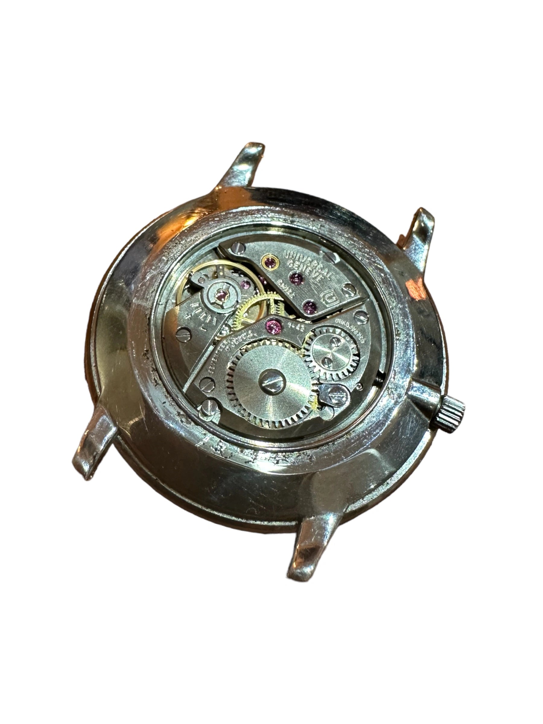 1970s Universal Geneve Linen Dial Ultra Slim 842.140 cal. 1-42