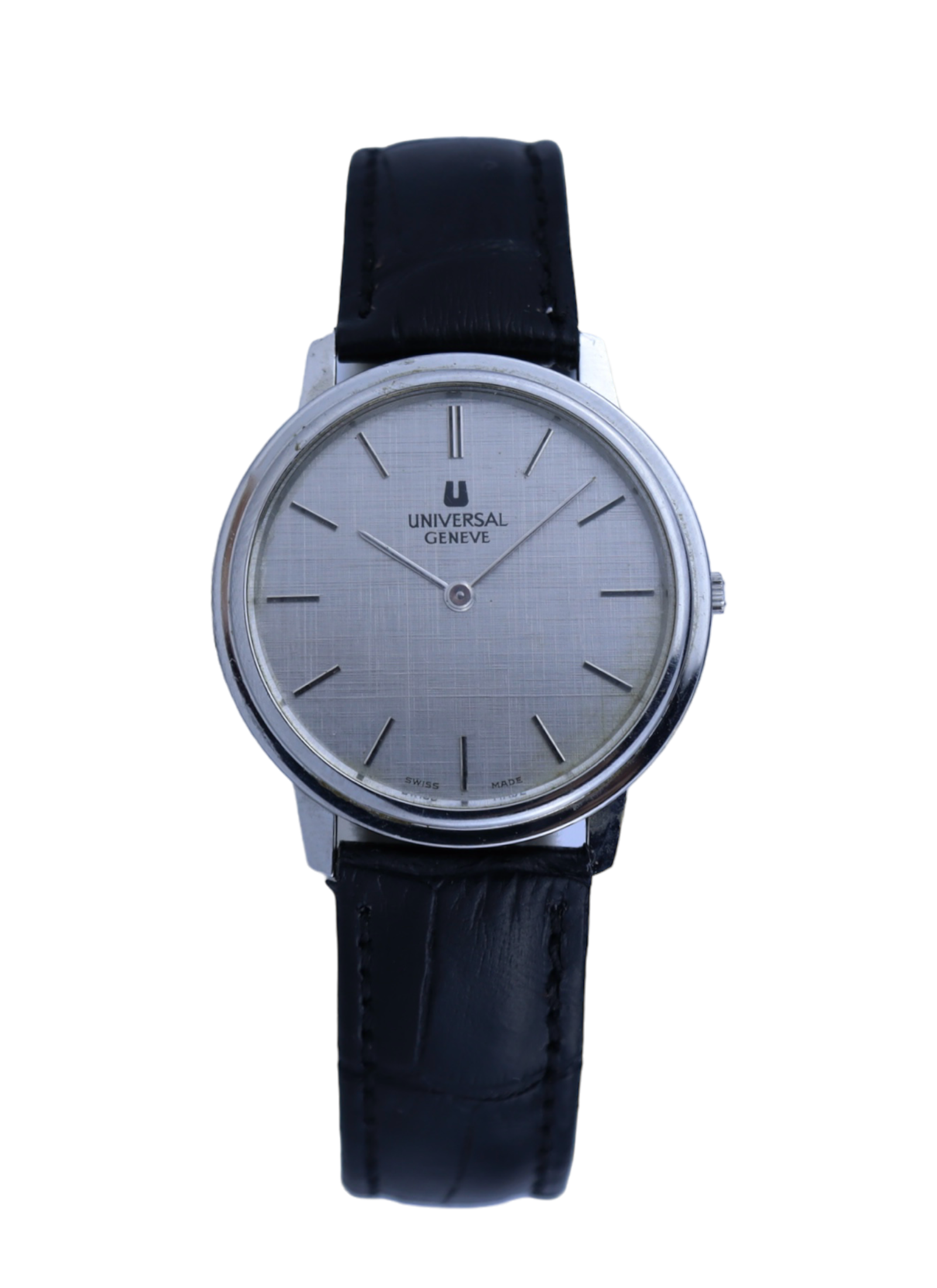 1970s Universal Geneve Linen Dial Ultra Slim 842.140 cal. 1-42