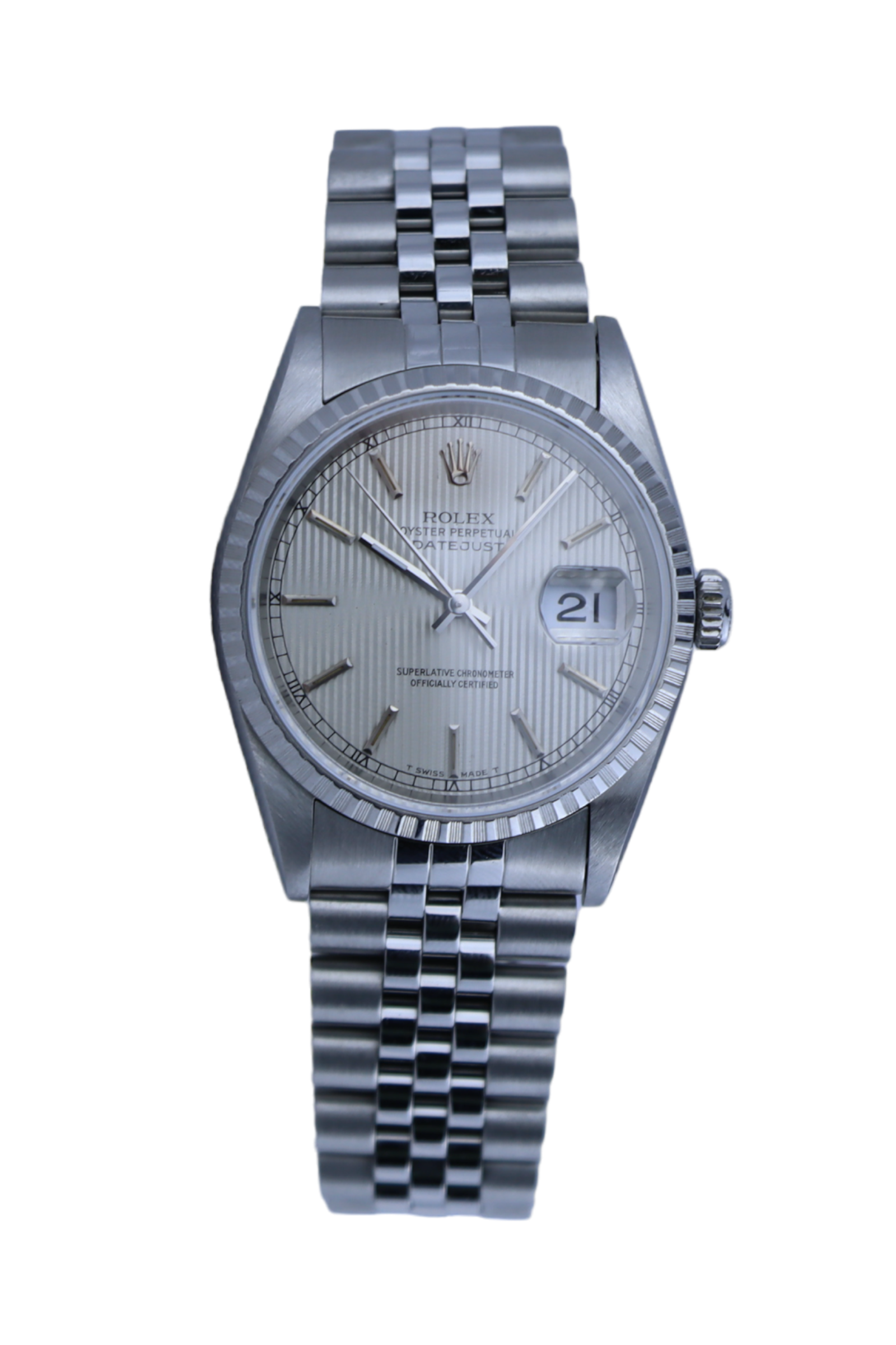 1996 Rolex Datejust 16220 Tapestry Dial