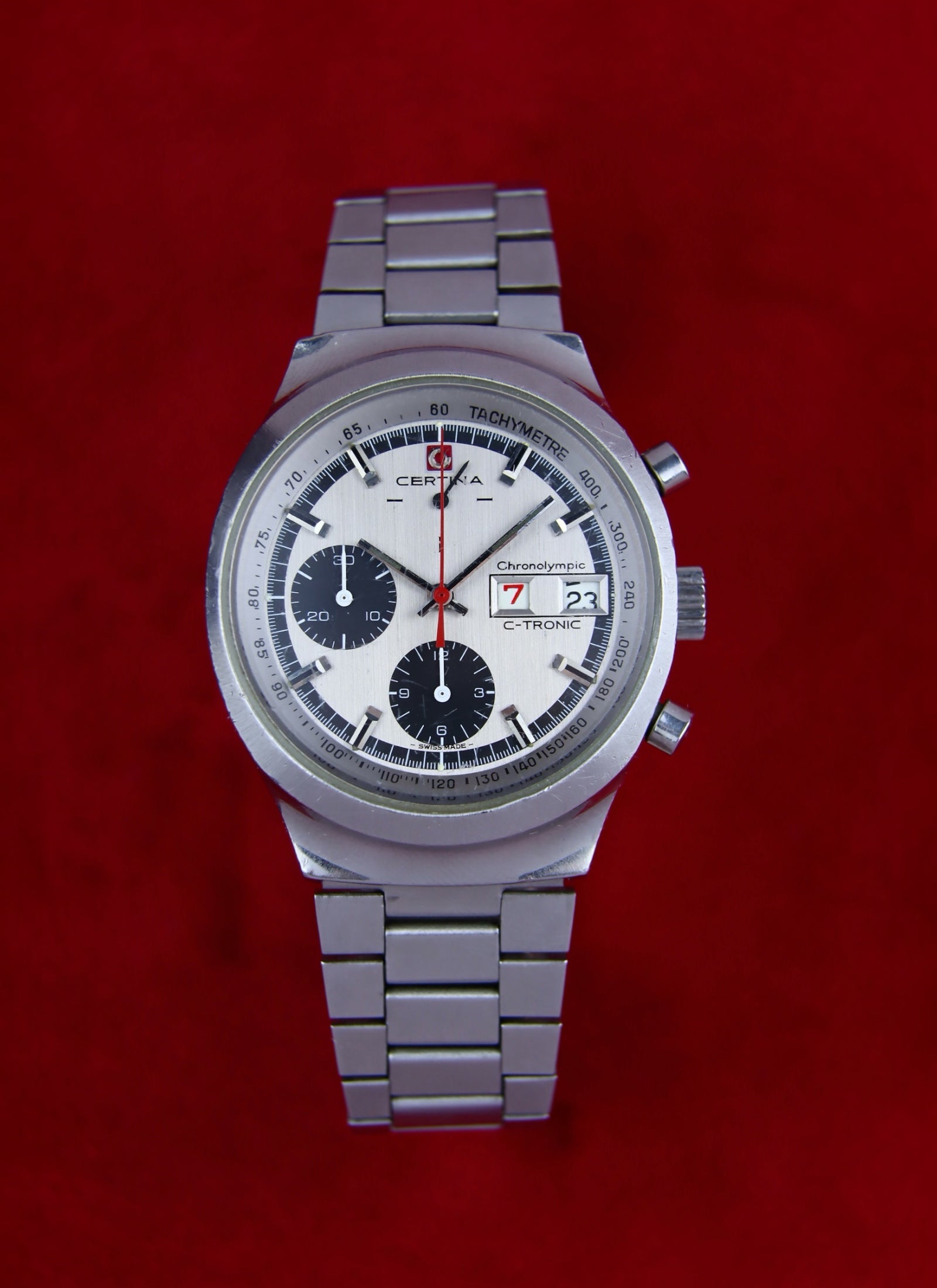 1970s Certina Chronoolympic C-tronic 749.3754.41