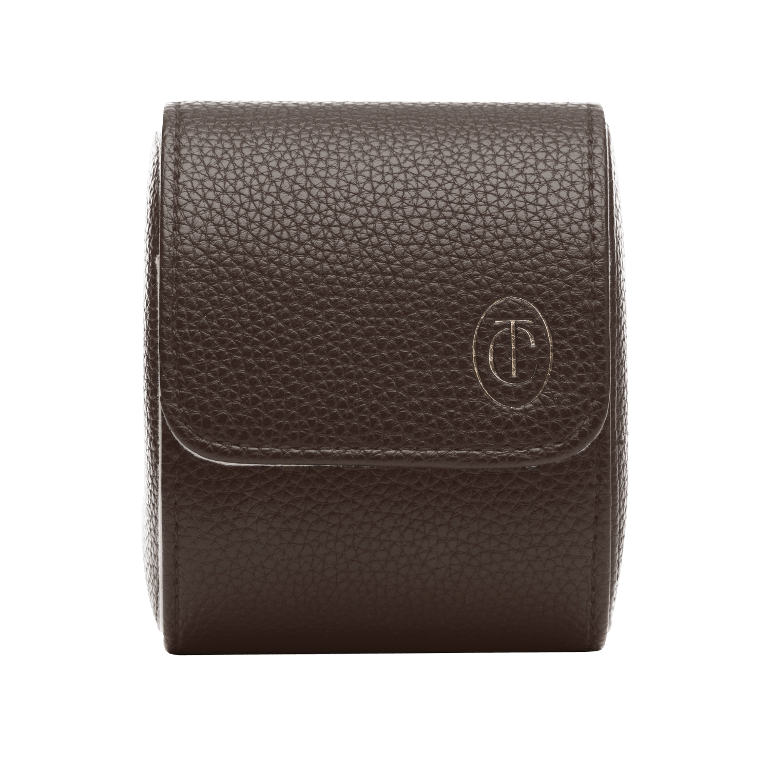 Etui na zegarek pojedyncze brown gold