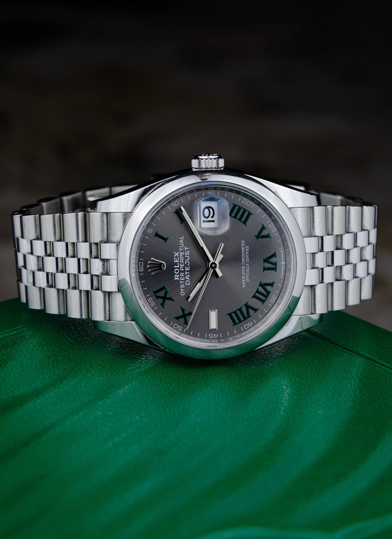 2023 Rolex Datejust Wimbledon 126200 Full Set Kruk