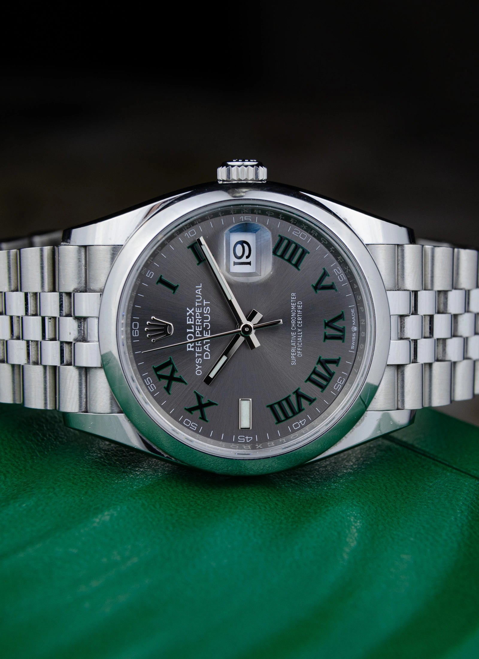 2023 Rolex Datejust Wimbledon 126200 Full Set Kruk