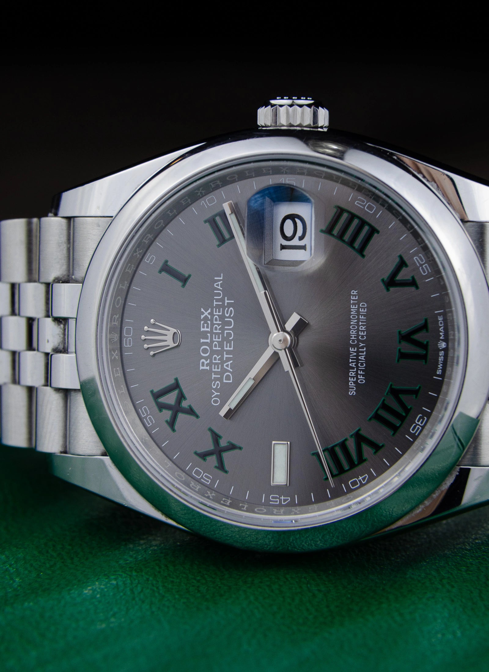 2023 Rolex Datejust Wimbledon 126200 Full Set Kruk