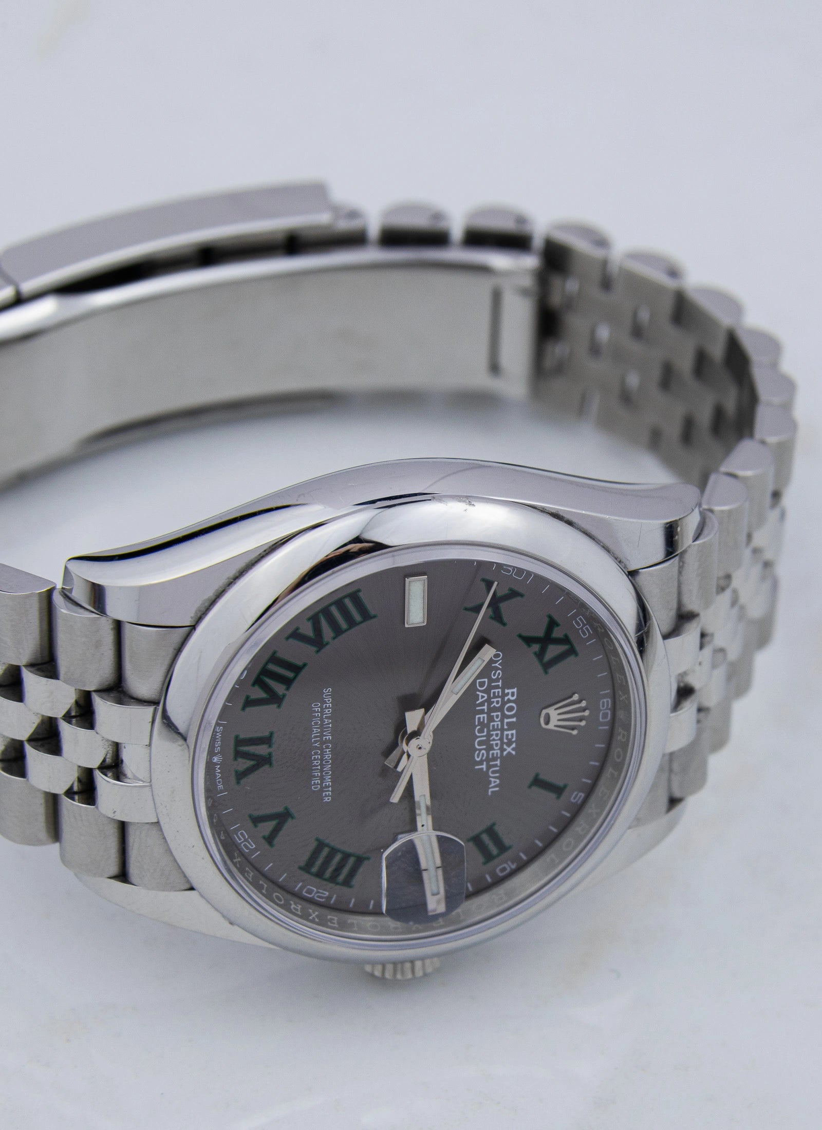 2023 Rolex Datejust Wimbledon 126200 Full Set Kruk