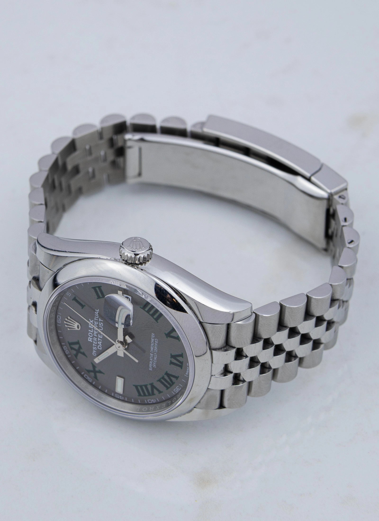 2023 Rolex Datejust Wimbledon 126200 Full Set Kruk