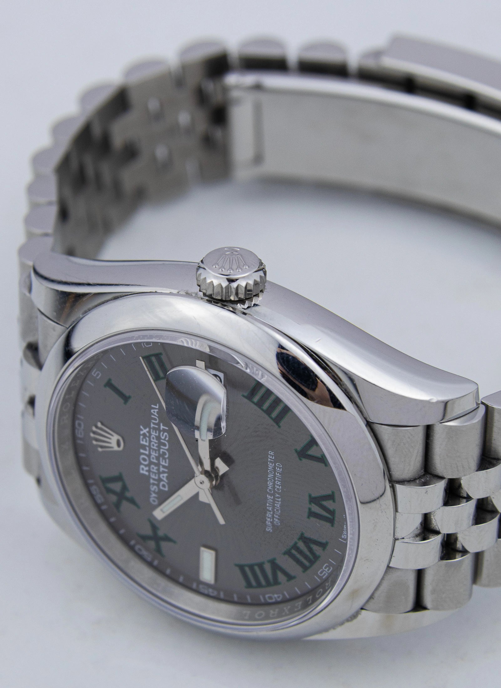 2023 Rolex Datejust Wimbledon 126200 Full Set Kruk