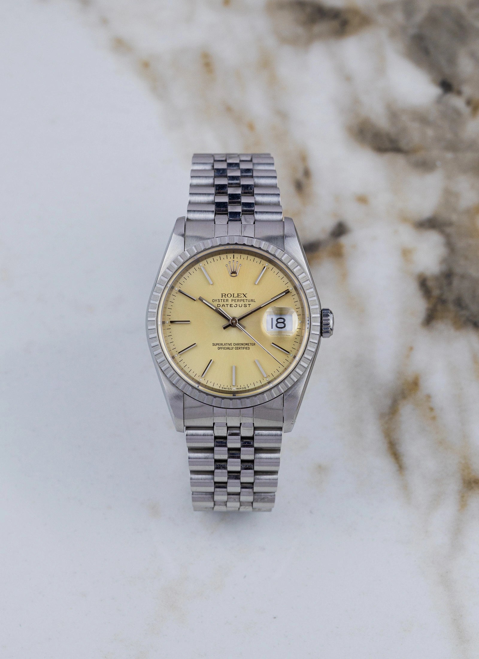 1990 Rolex Datejust 16220 Tropical
