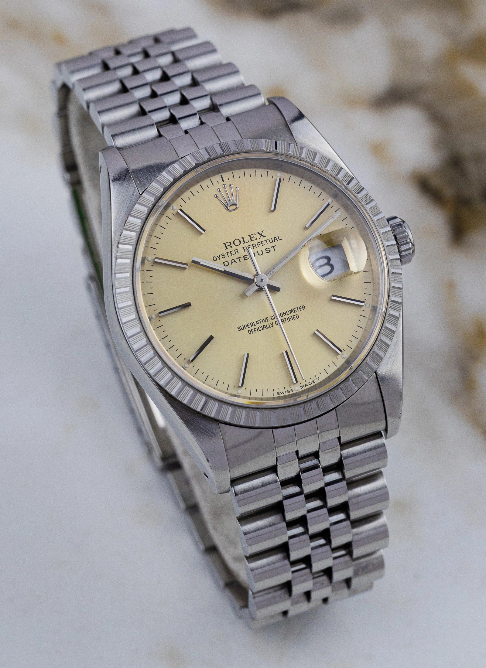 1990 Rolex Datejust 16220 Tropical
