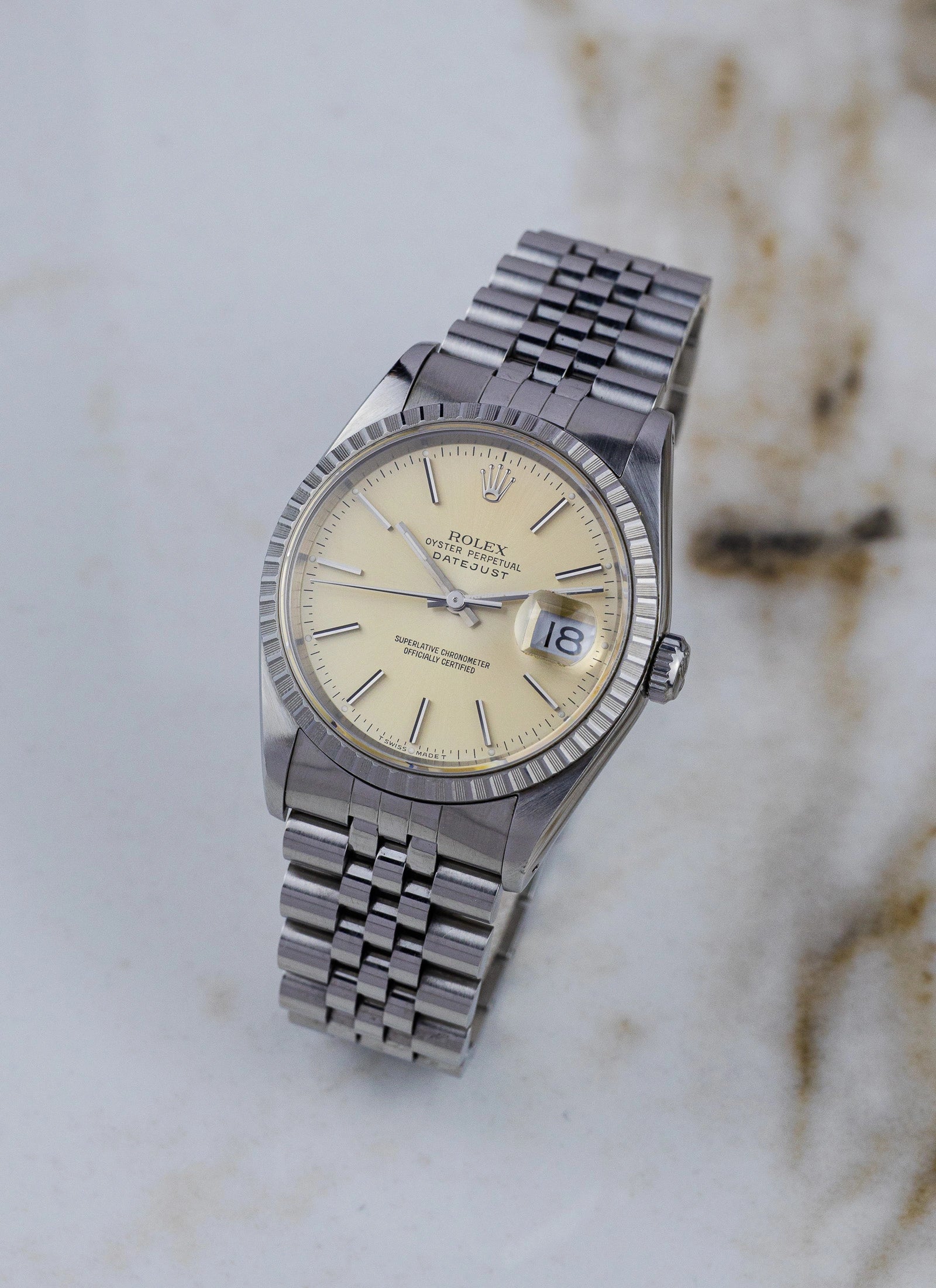 1990 Rolex Datejust 16220 Tropical