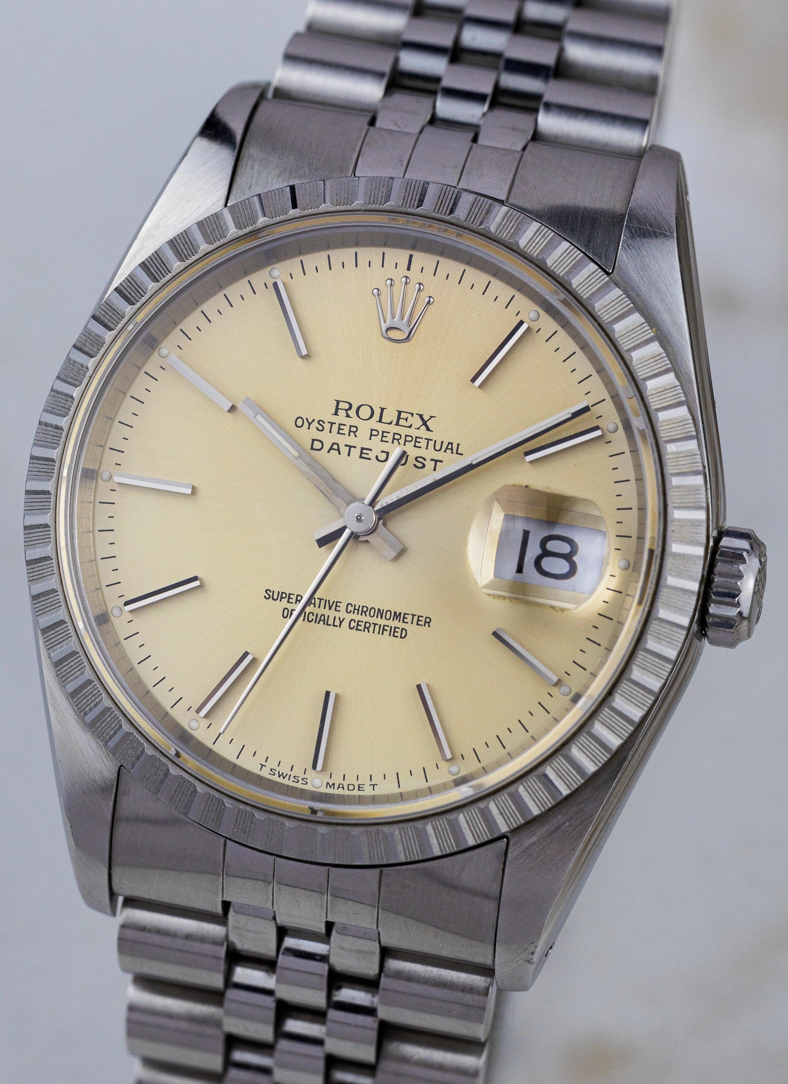 1990 Rolex Datejust 16220 Tropical