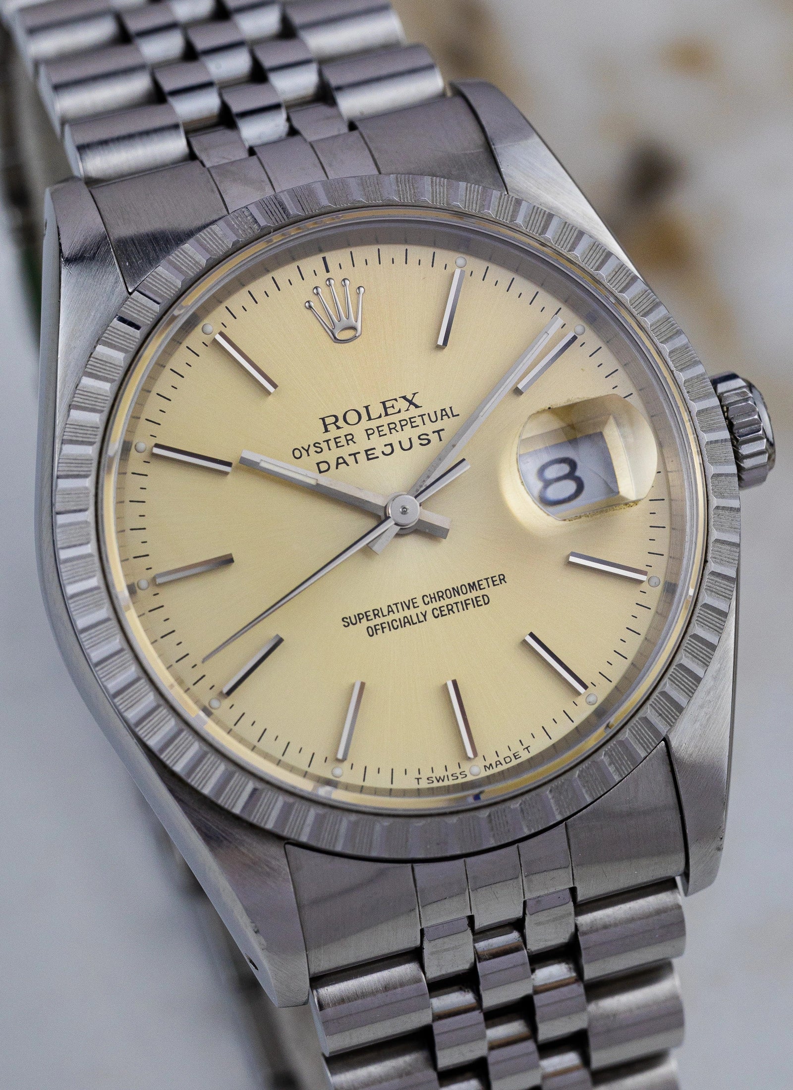 1990 Rolex Datejust 16220 Tropical