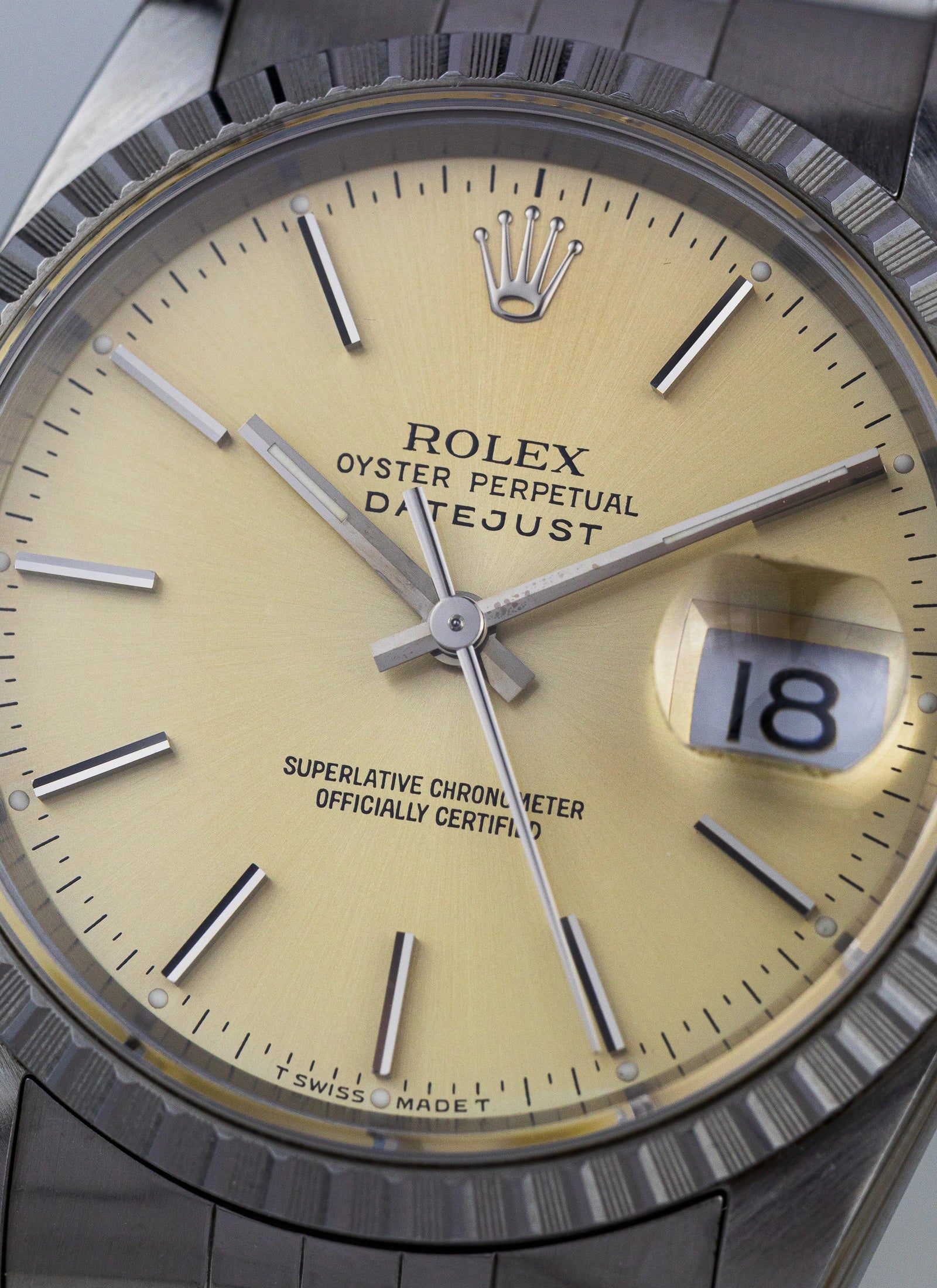 1990 Rolex Datejust 16220 Tropical