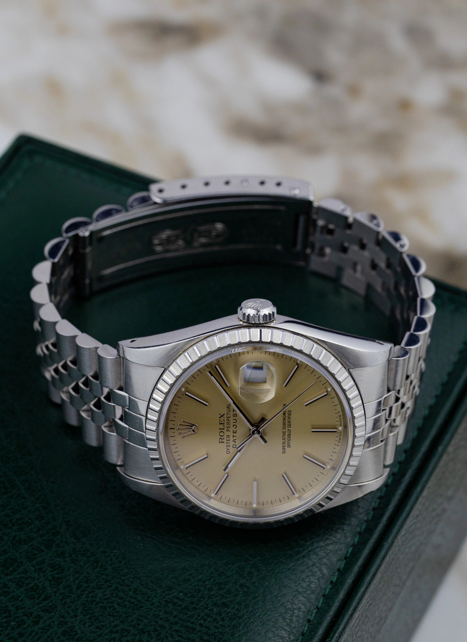 1990 Rolex Datejust 16220 Tropical