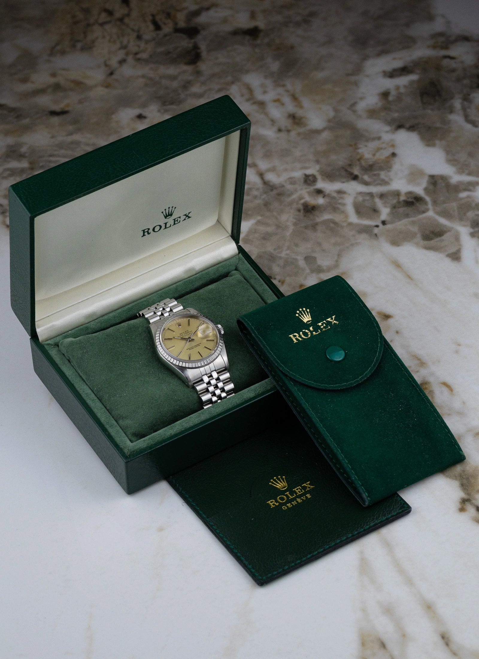 1990 Rolex Datejust 16220 Tropical