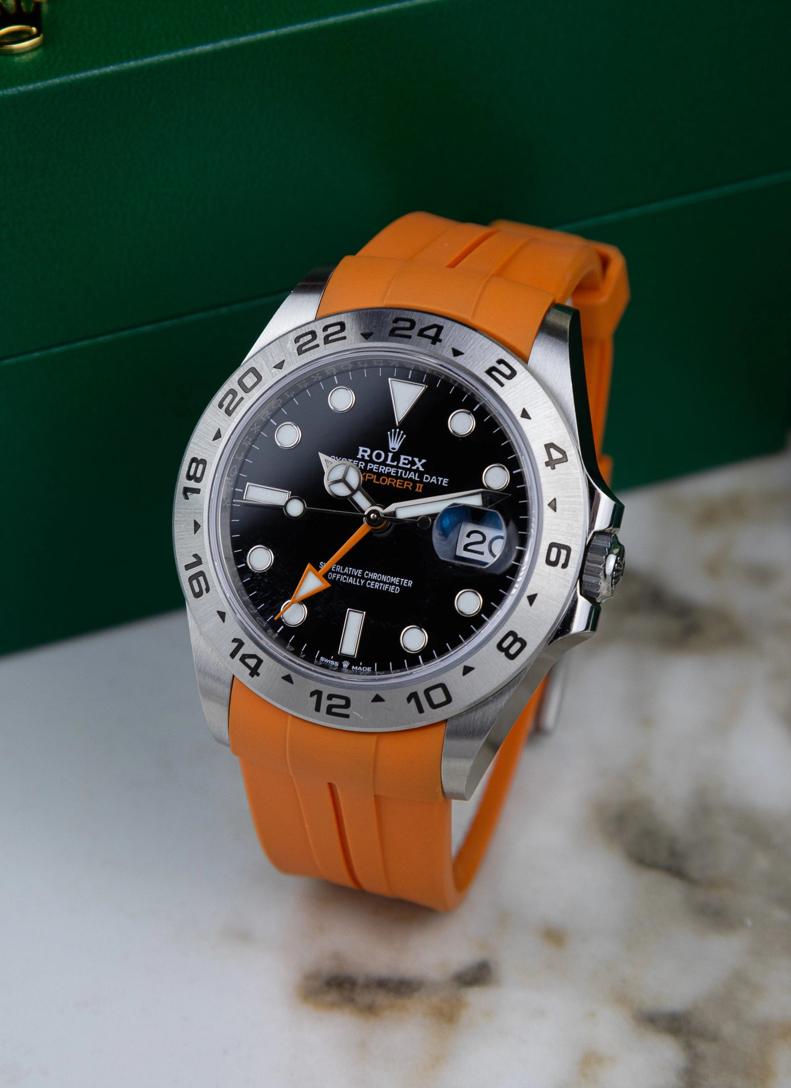 2023 Rolex Explorer 2 216570 Full Set Kruk
