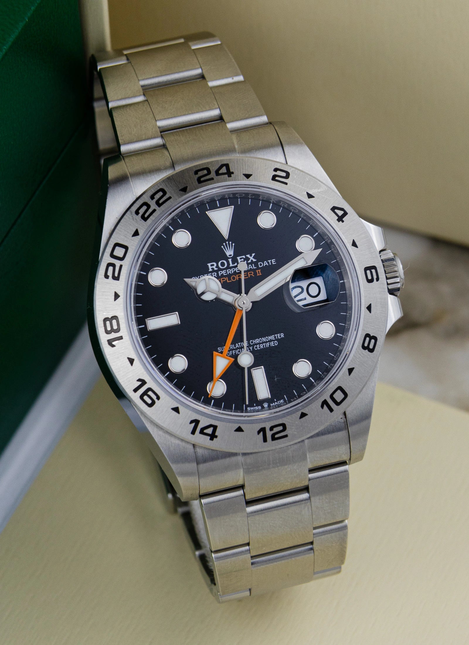 2023 Rolex Explorer 2 216570 Full Set Kruk