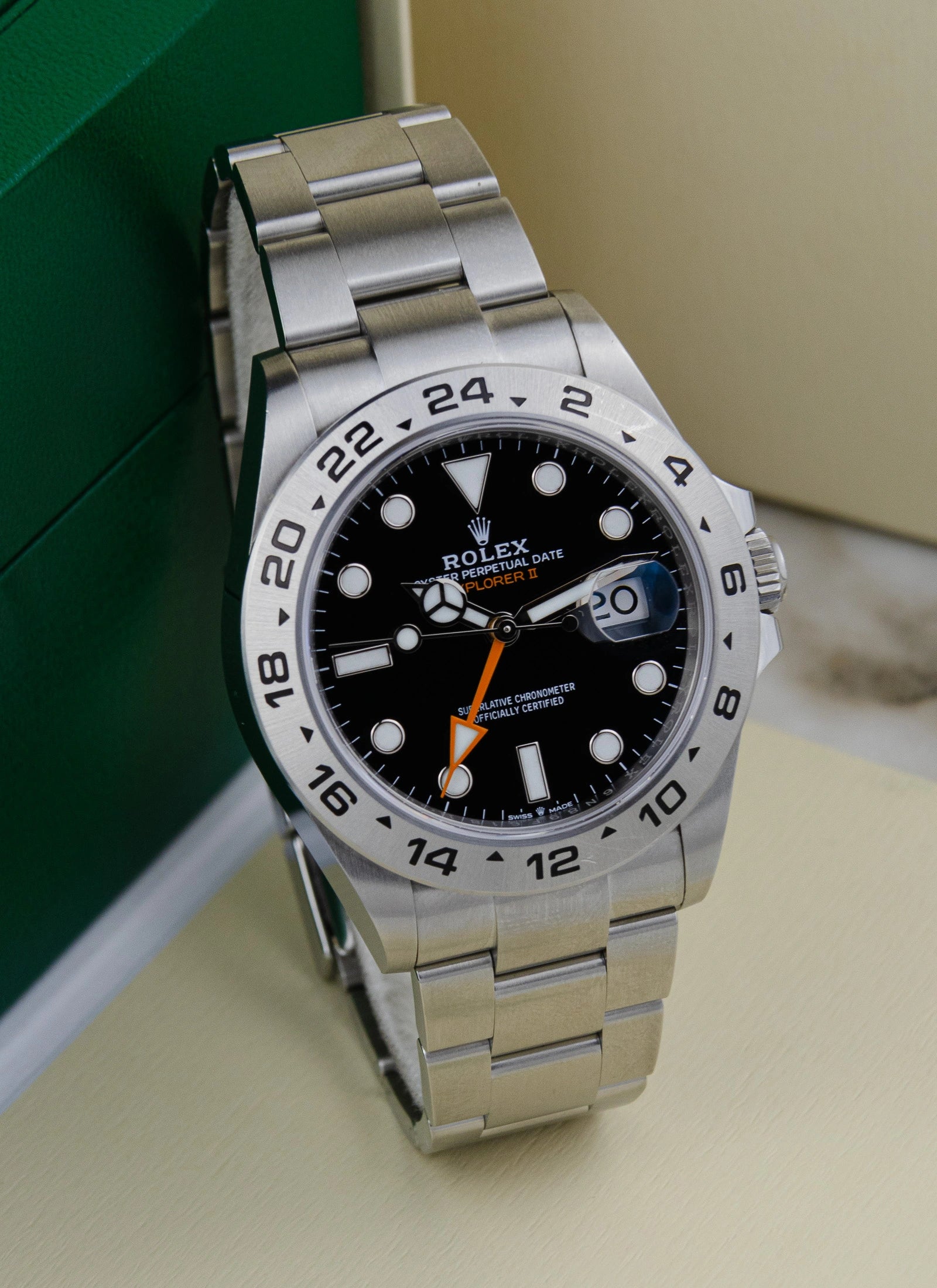 2023 Rolex Explorer 2 216570 Full Set Kruk