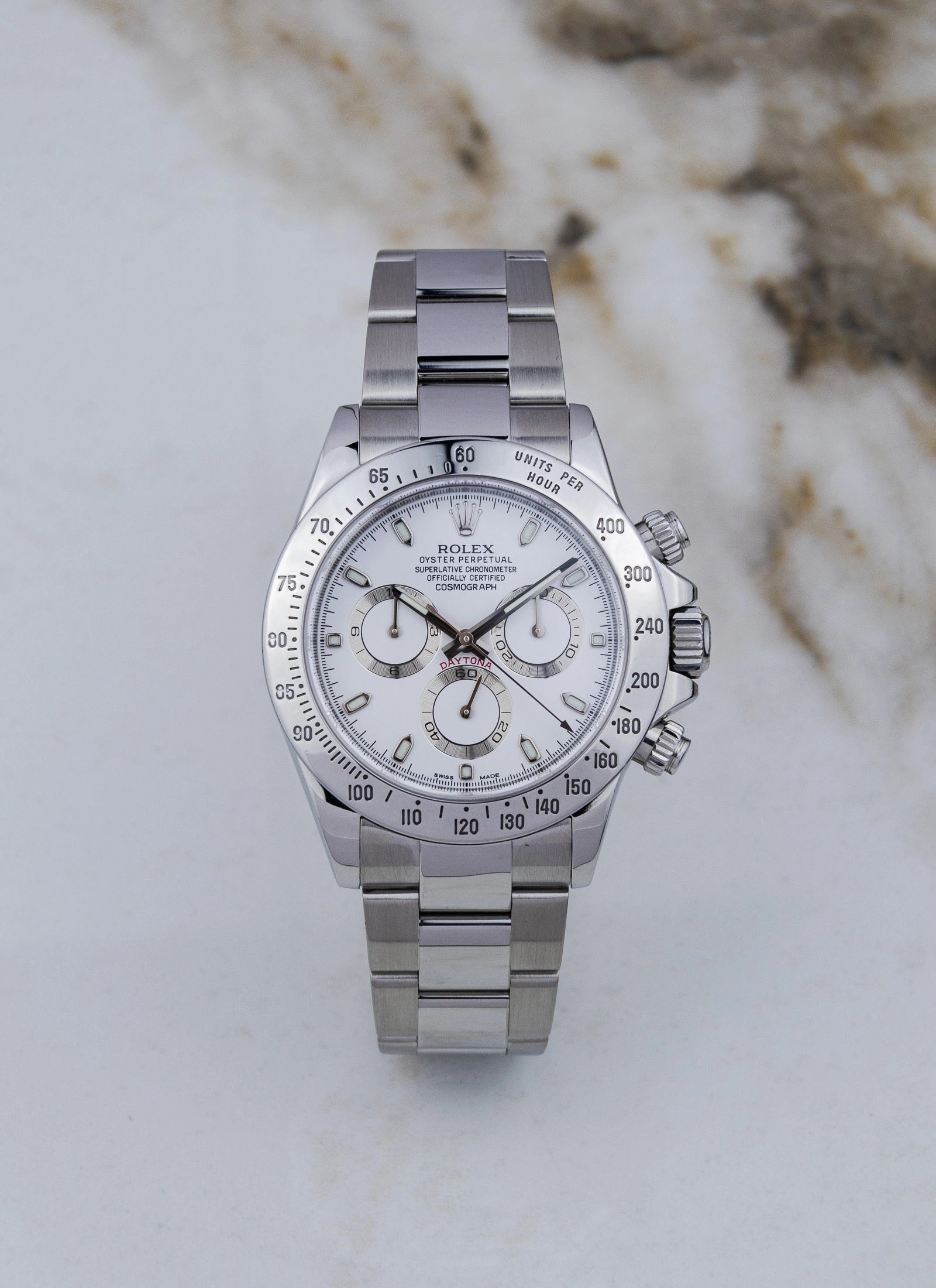 2011 Rolex Cosmograph Daytona White 116520 Full Set