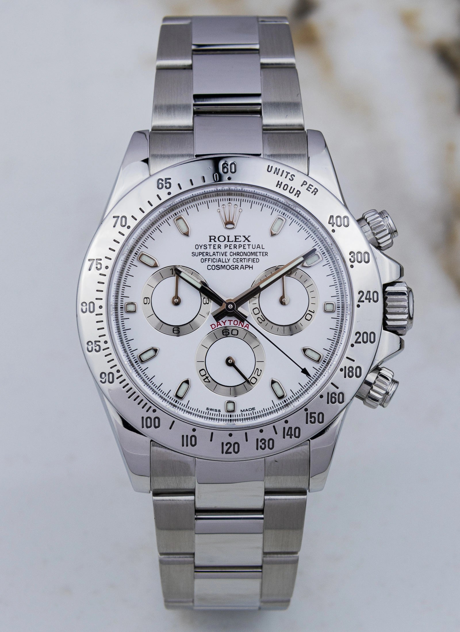 2011 Rolex Cosmograph Daytona White 116520 Full Set