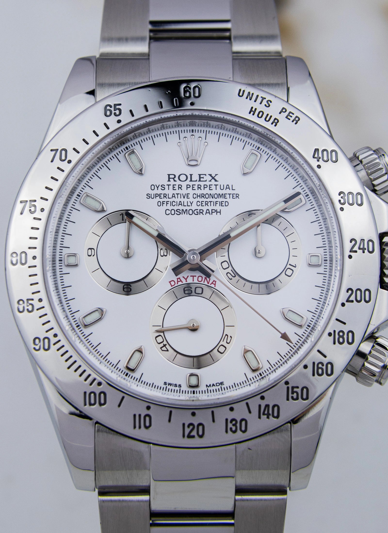 2011 Rolex Cosmograph Daytona White 116520 Full Set