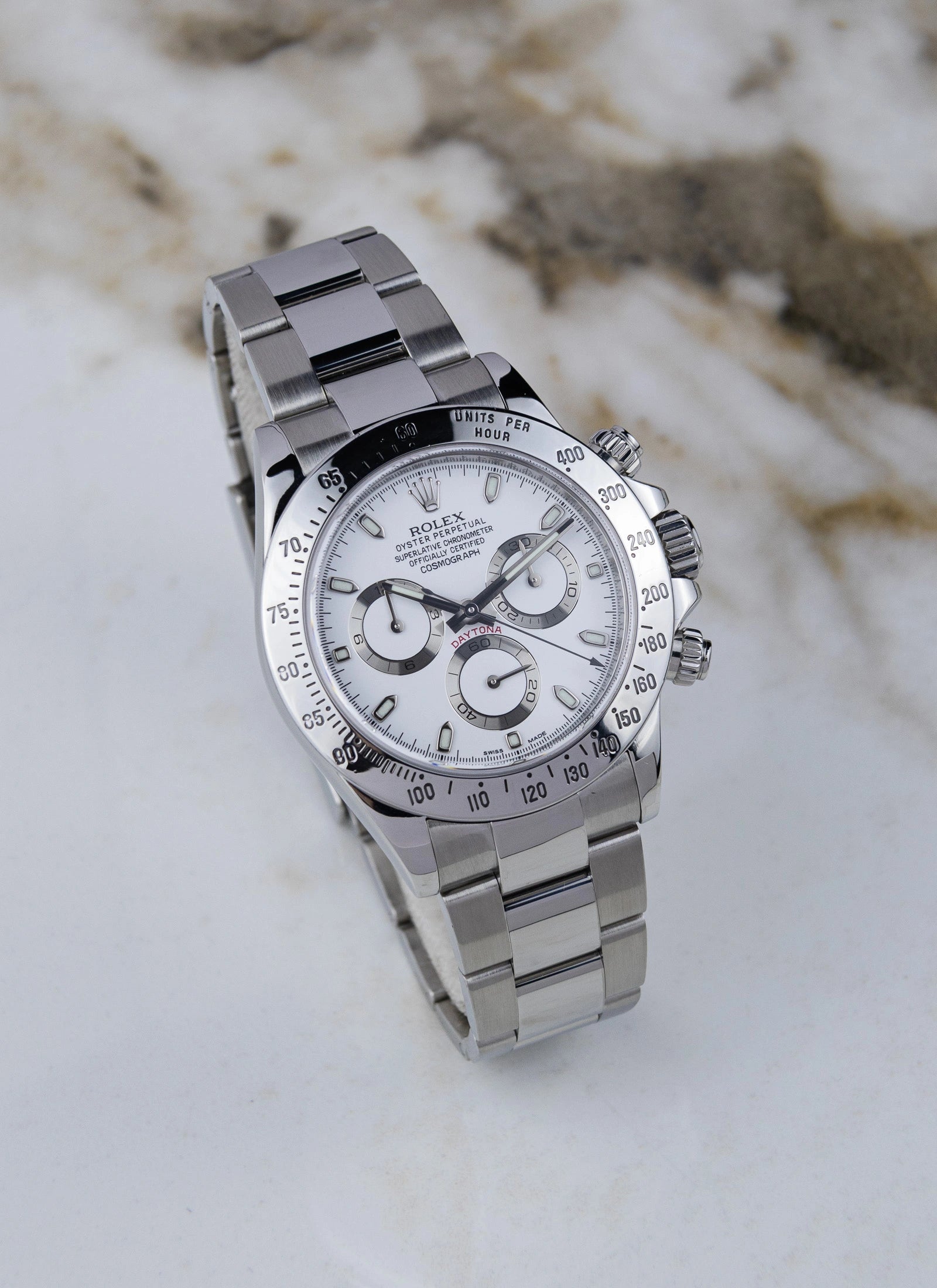 2011 Rolex Cosmograph Daytona White 116520 Full Set