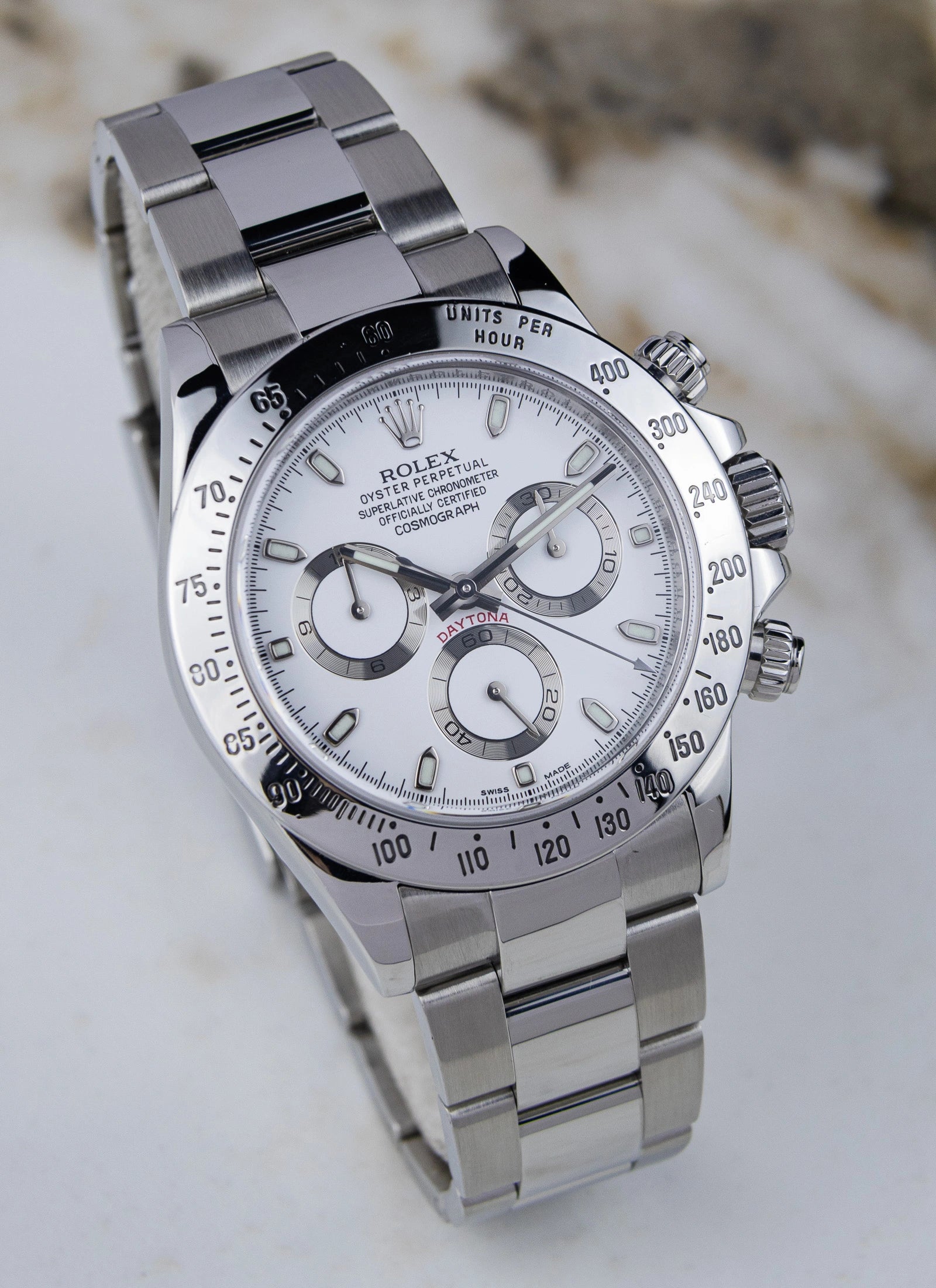 2011 Rolex Cosmograph Daytona White 116520 Full Set
