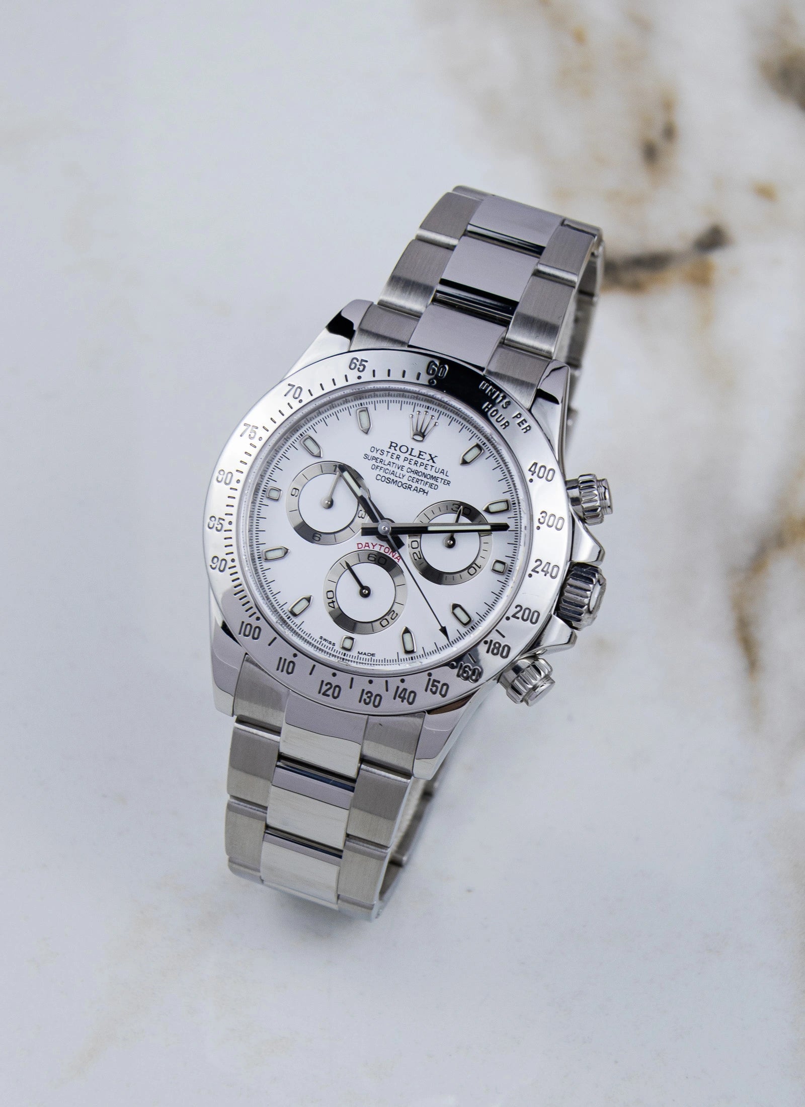 2011 Rolex Cosmograph Daytona White 116520 Full Set