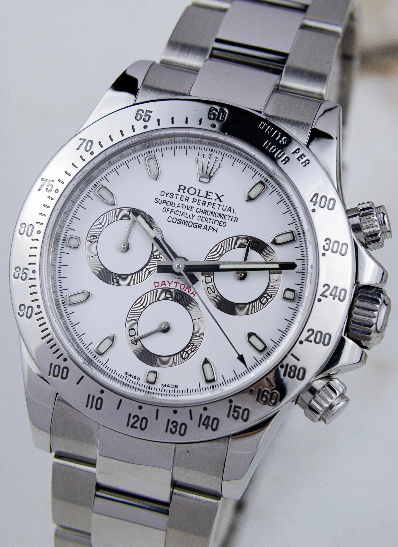 2011 Rolex Cosmograph Daytona White 116520 Full Set