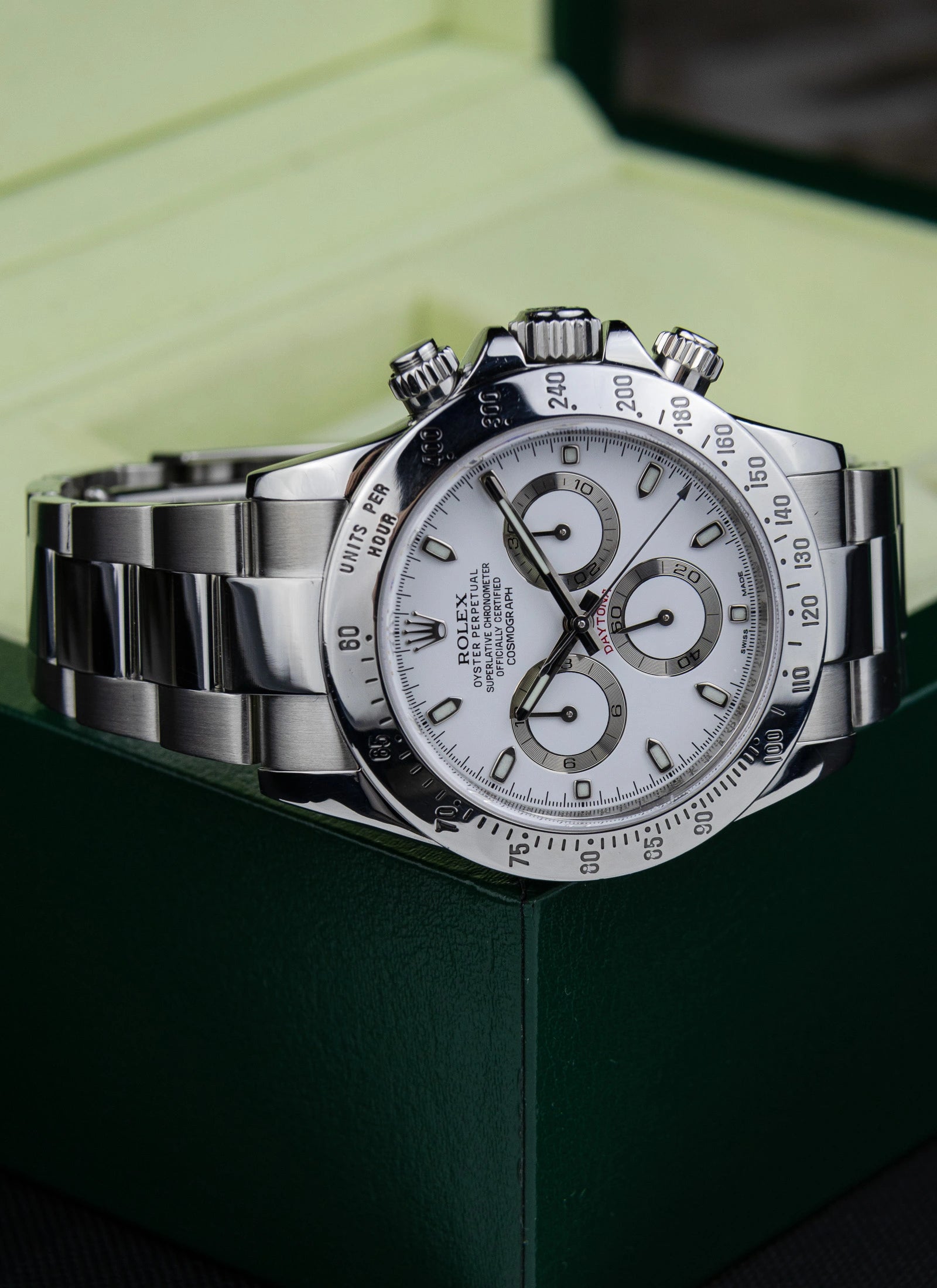 2011 Rolex Cosmograph Daytona White 116520 Full Set