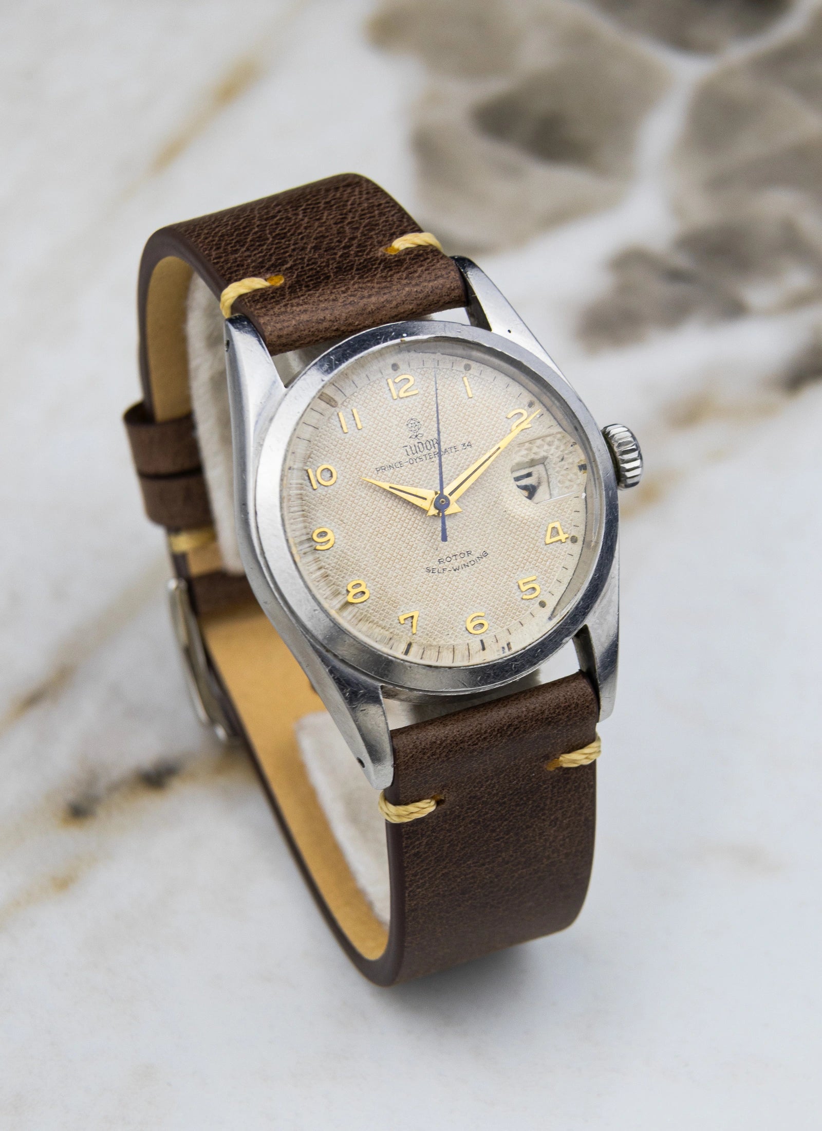 1950s Tudor Prince Oysterdate 34 7914 Roulette Date