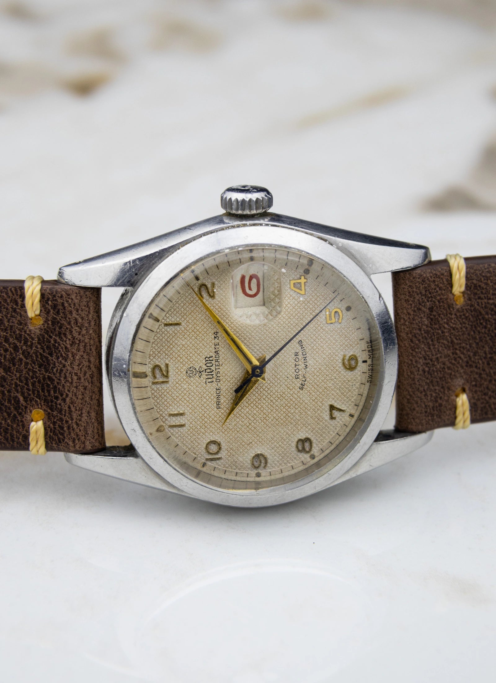 1950s Tudor Prince Oysterdate 34 7914 Roulette Date
