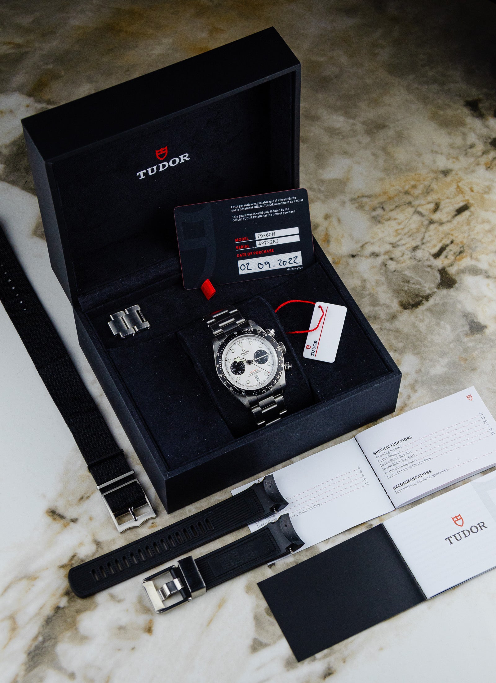 2022 Tudor Black Bay Chronograph "Panda" 79360N