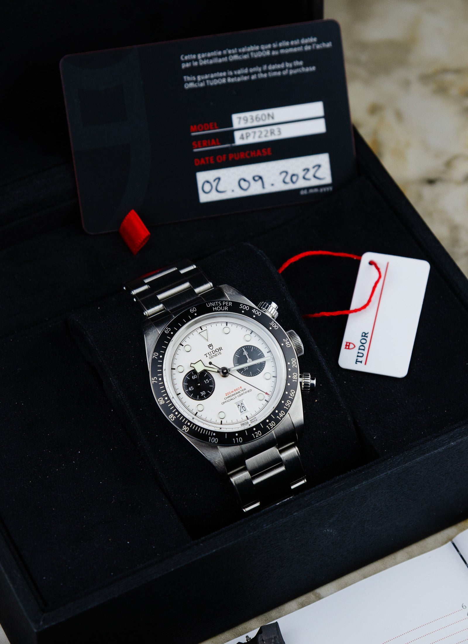2022 Tudor Black Bay Chronograph "Panda" 79360N