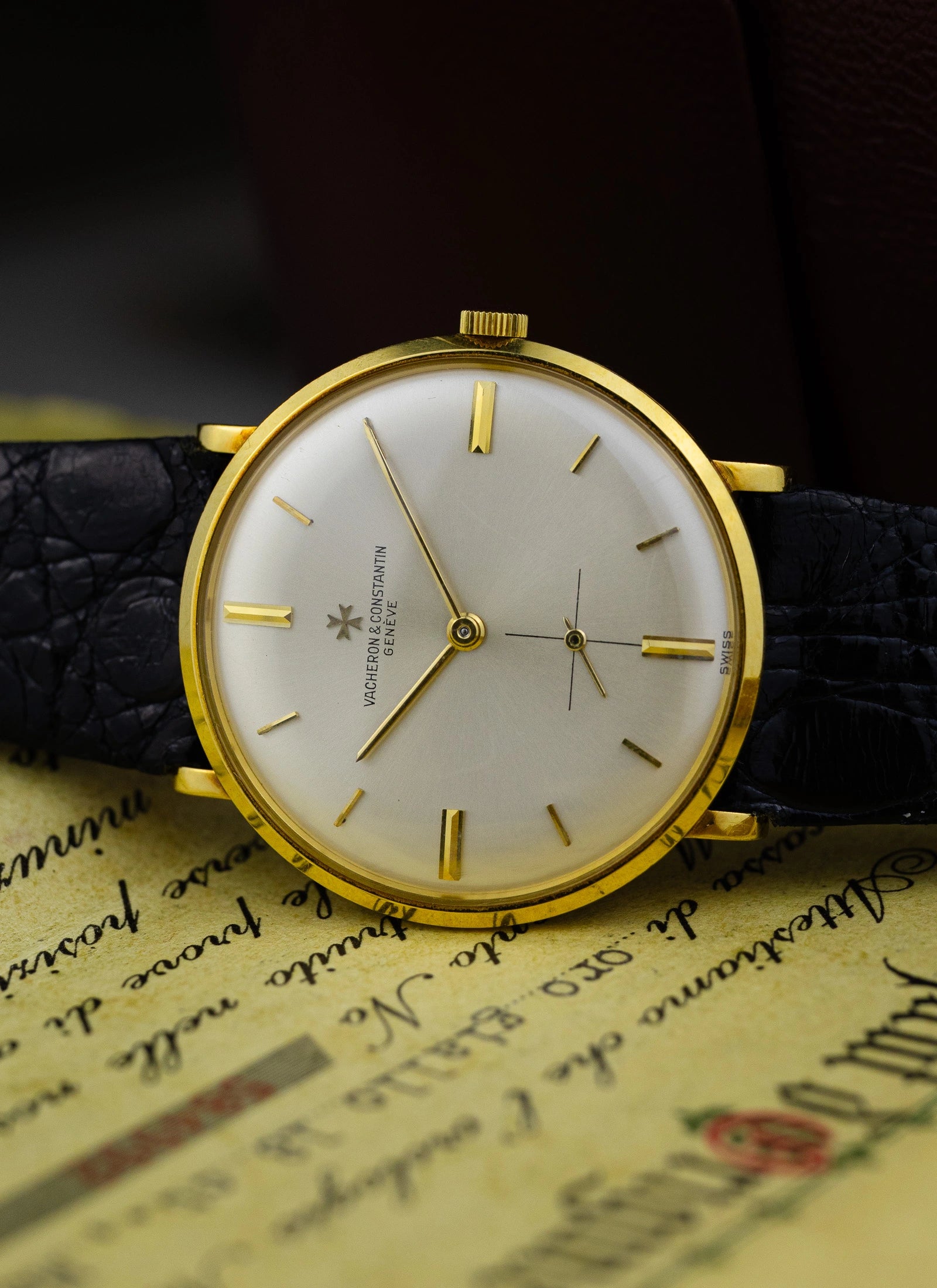 1960s 18K Vacheron Constantin Patrimony 6319 K1001/1