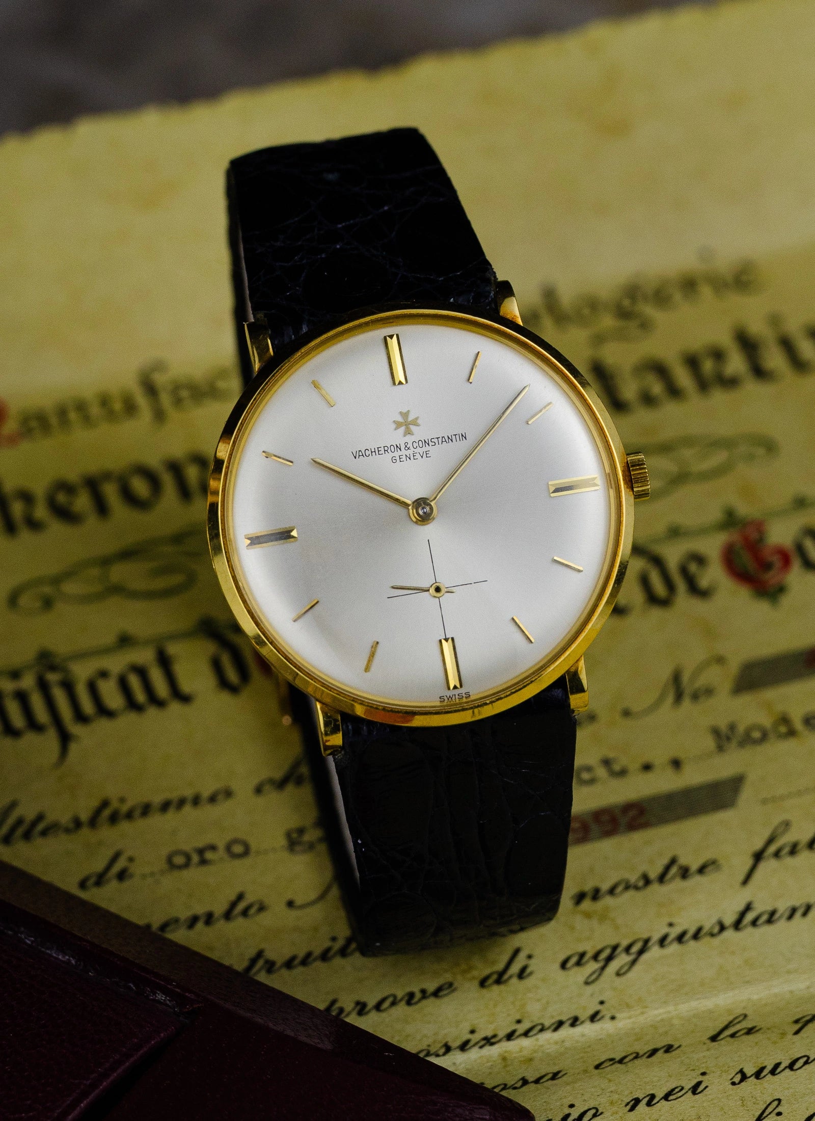 1960s 18K Vacheron Constantin Patrimony 6319 K1001/1