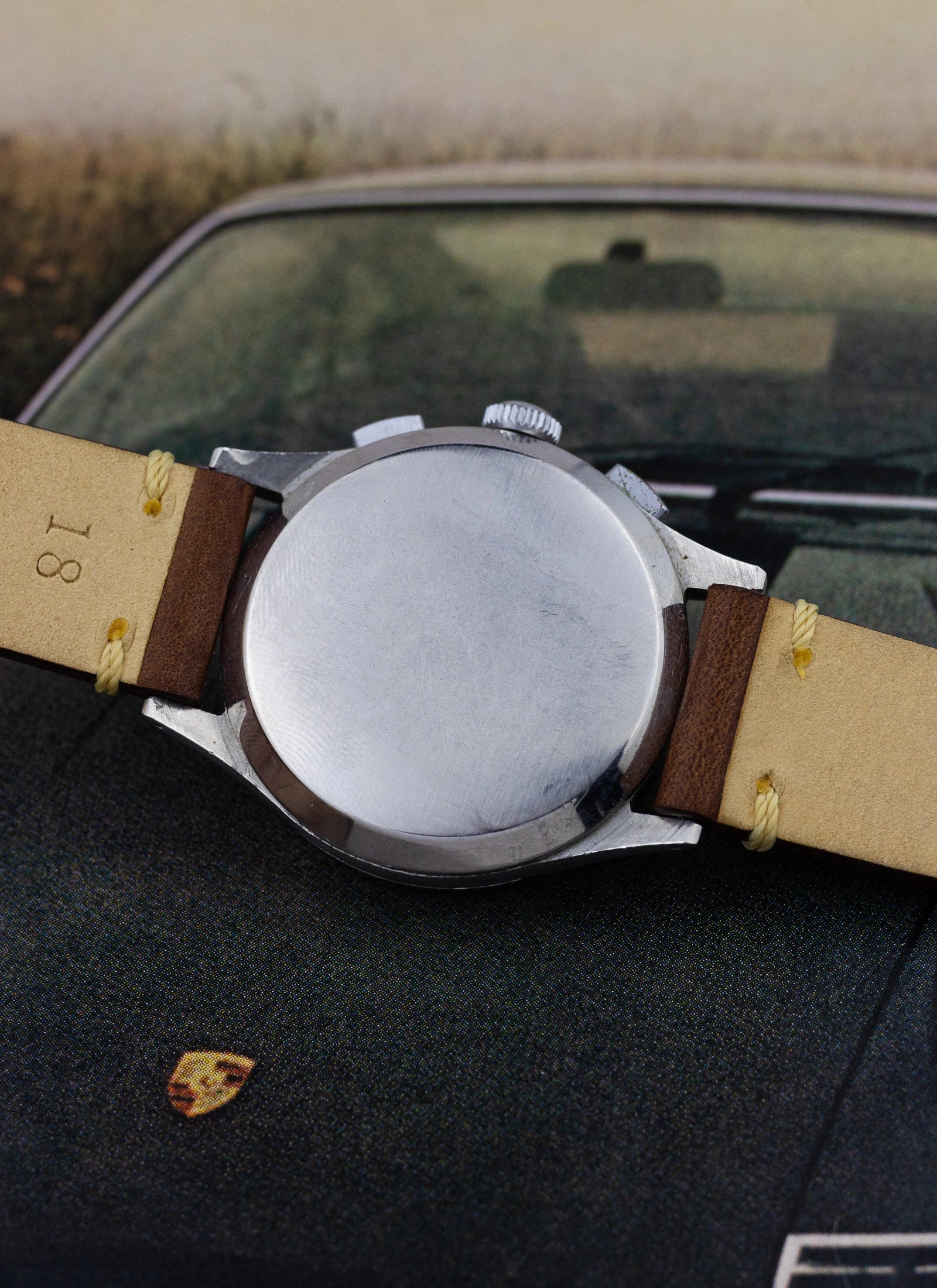 1940s Angelus Two Register Chronograph