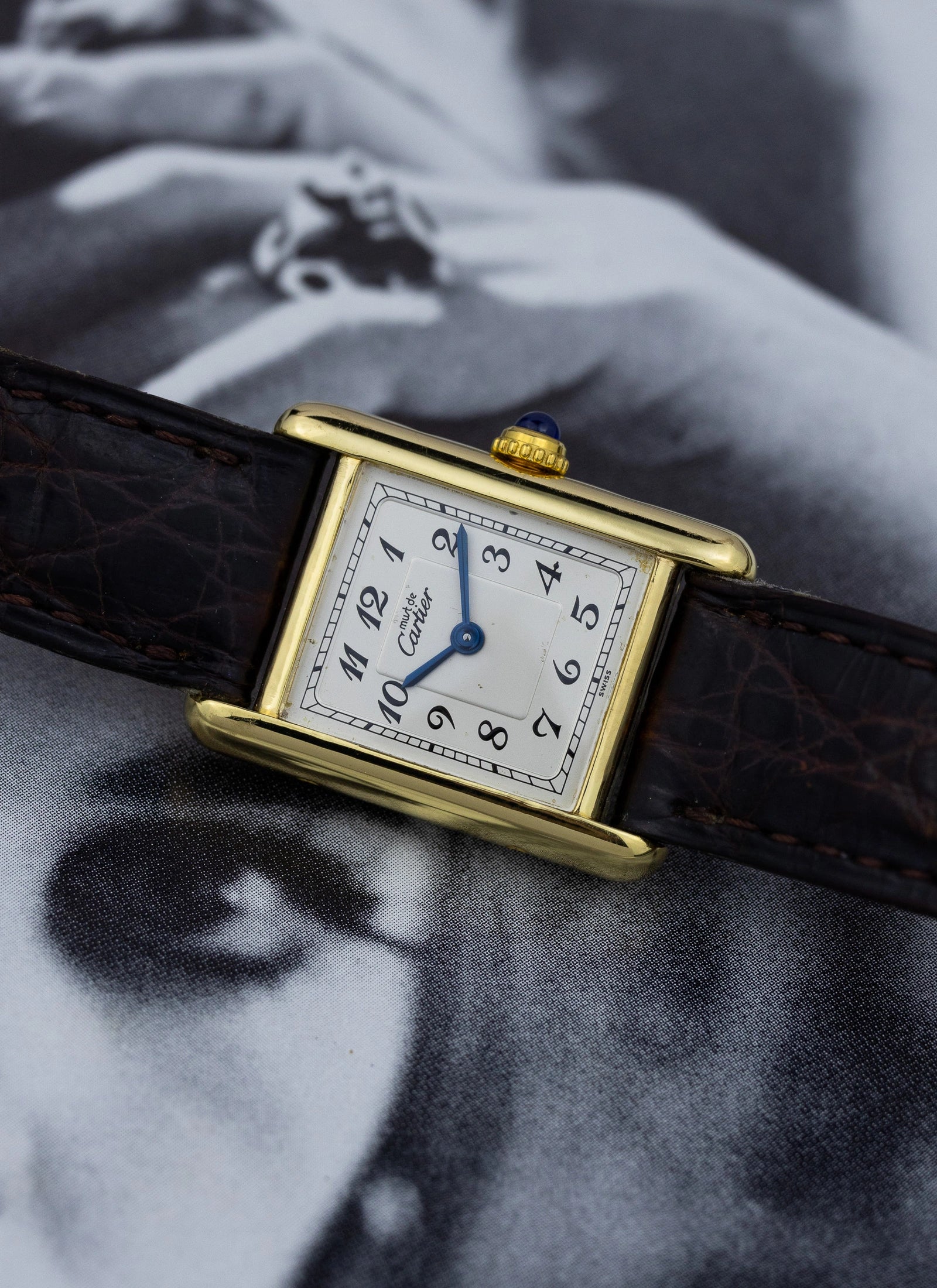 1990s Lady Must de Cartier Tank Arabic Dial 5057001