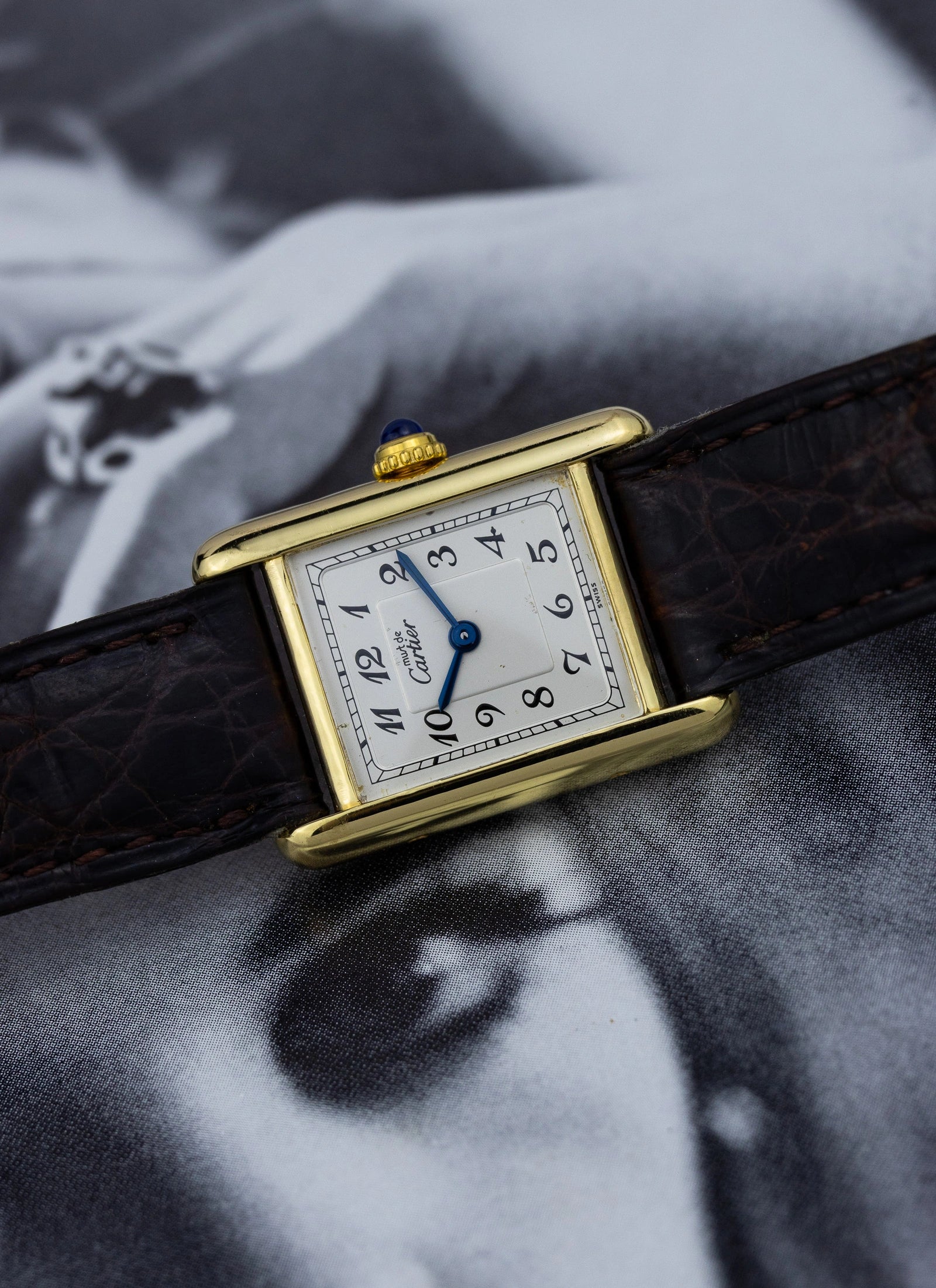 1990s Lady Must de Cartier Tank Arabic Dial 5057001