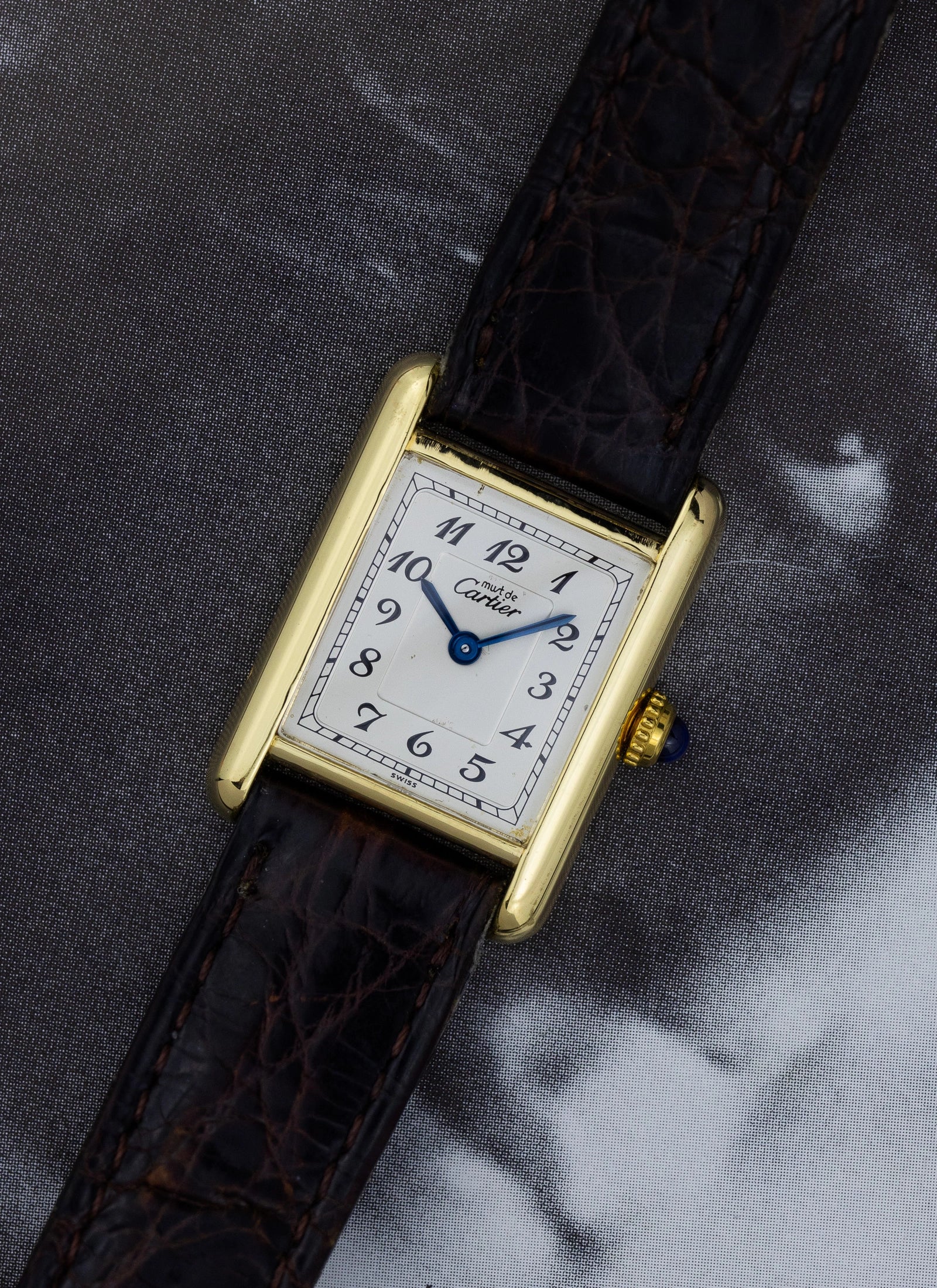 1990s Lady Must de Cartier Tank Arabic Dial 5057001