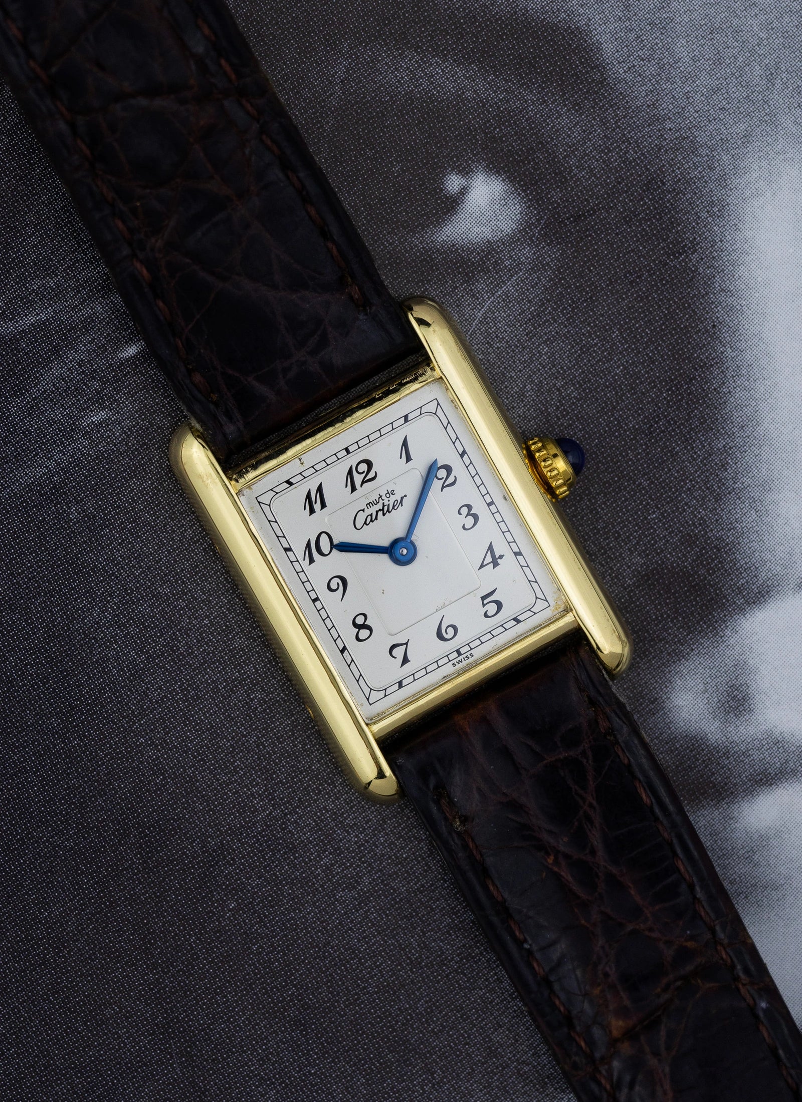 1990s Lady Must de Cartier Tank Arabic Dial 5057001