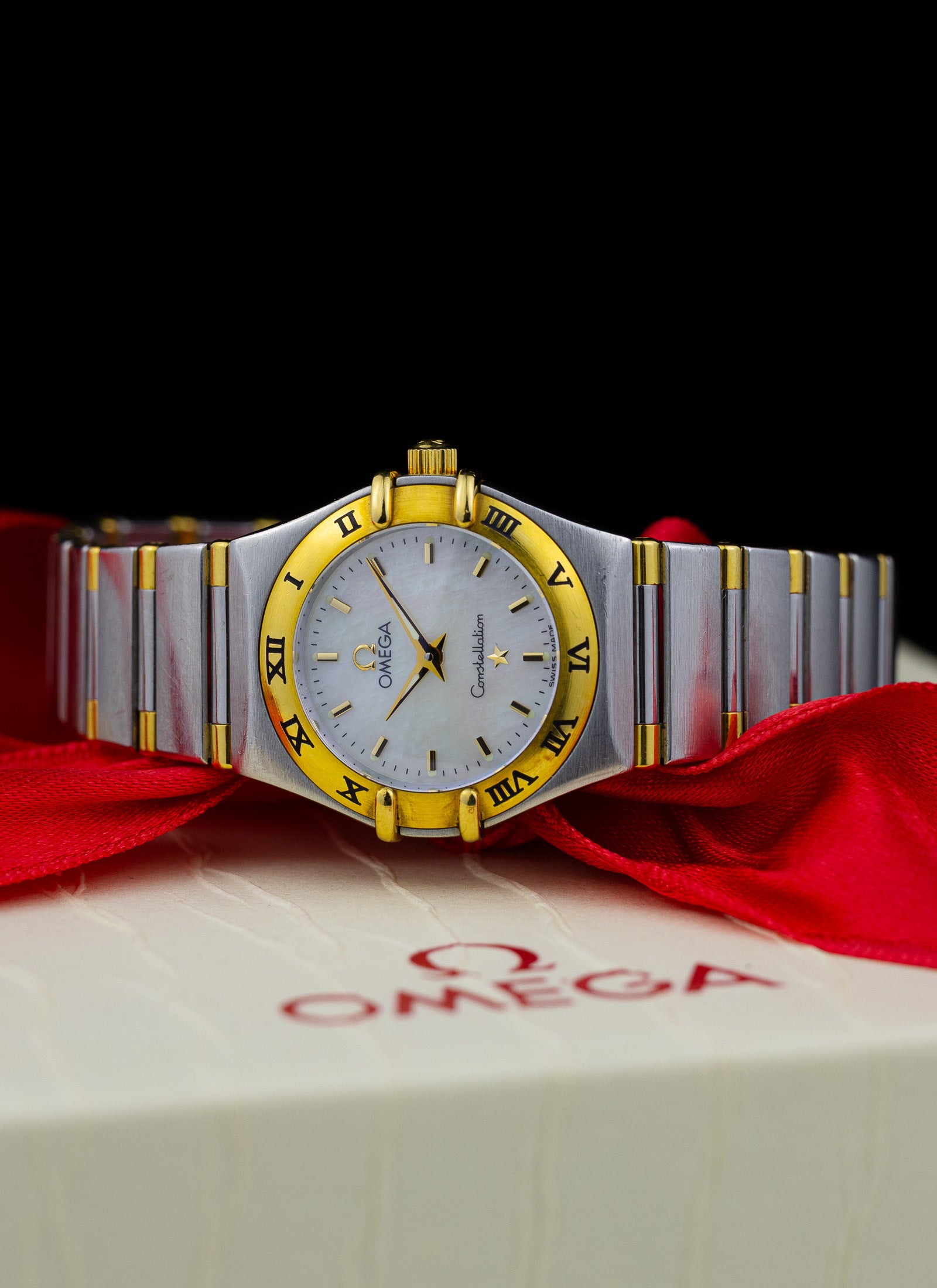 1998 Lady Omega Constellation Bicolor MOP 1362.70 Box