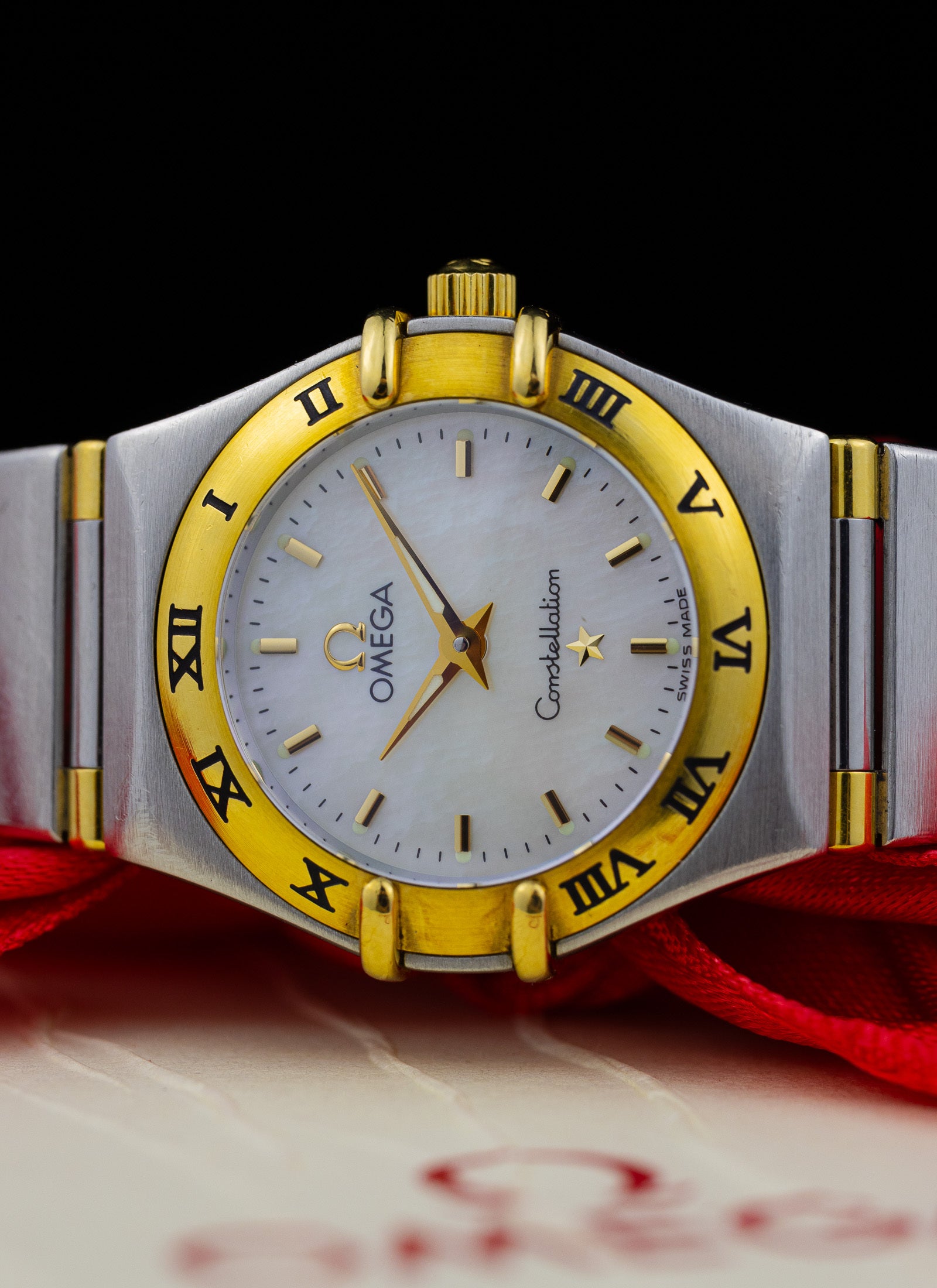 1998 Lady Omega Constellation Bicolor MOP 1362.70 Box