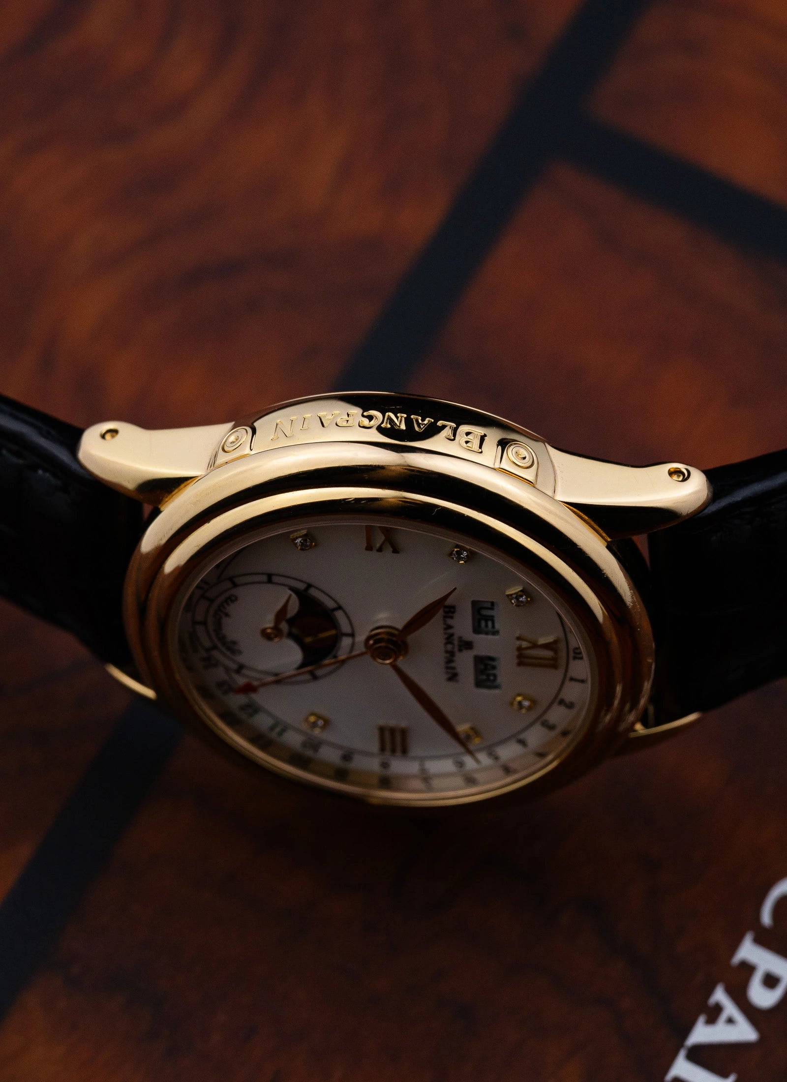 2017 18K Lady Blancpain Moonphase MOP Full Set ref.2360-36914
