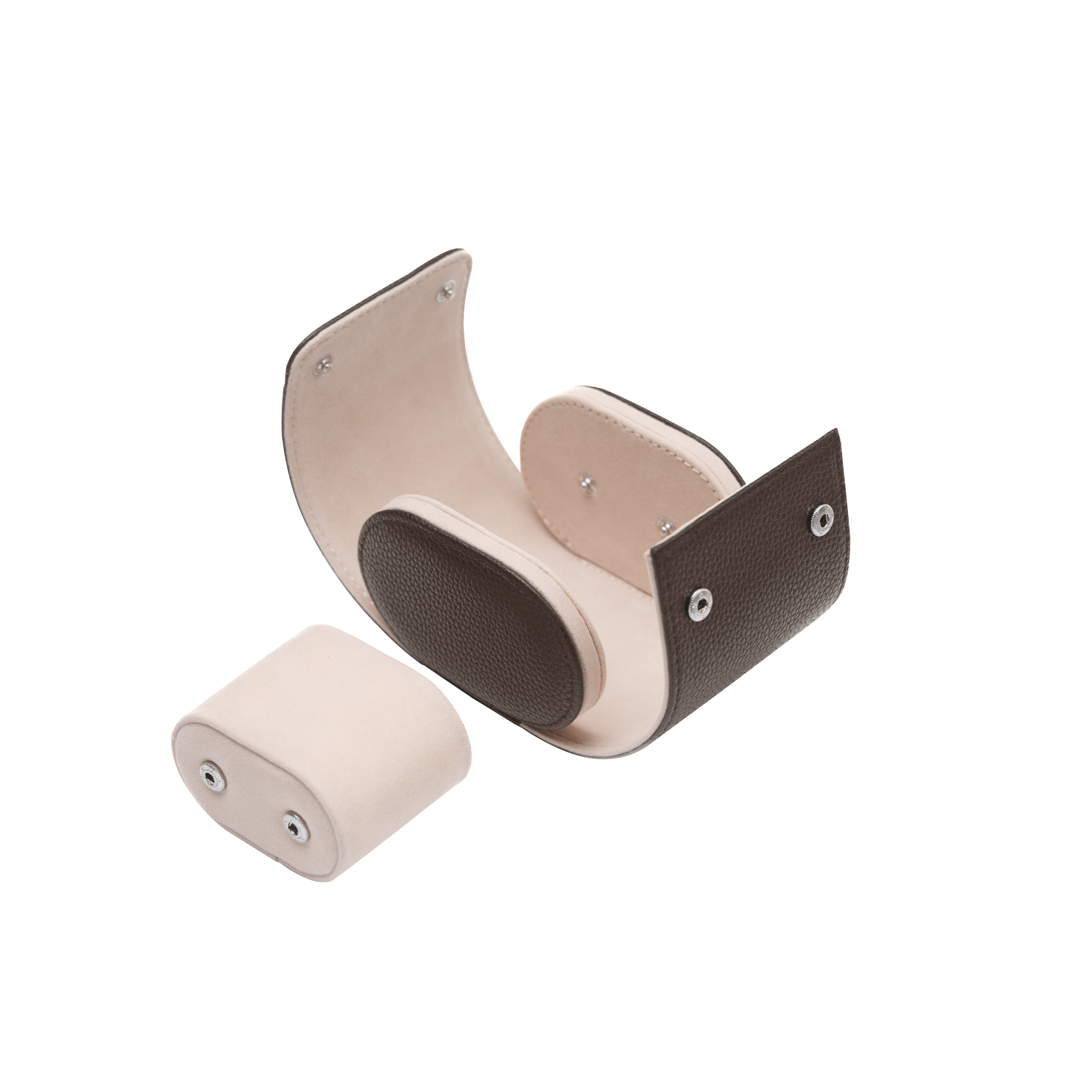 Etui na zegarek pojedyncze brown gold