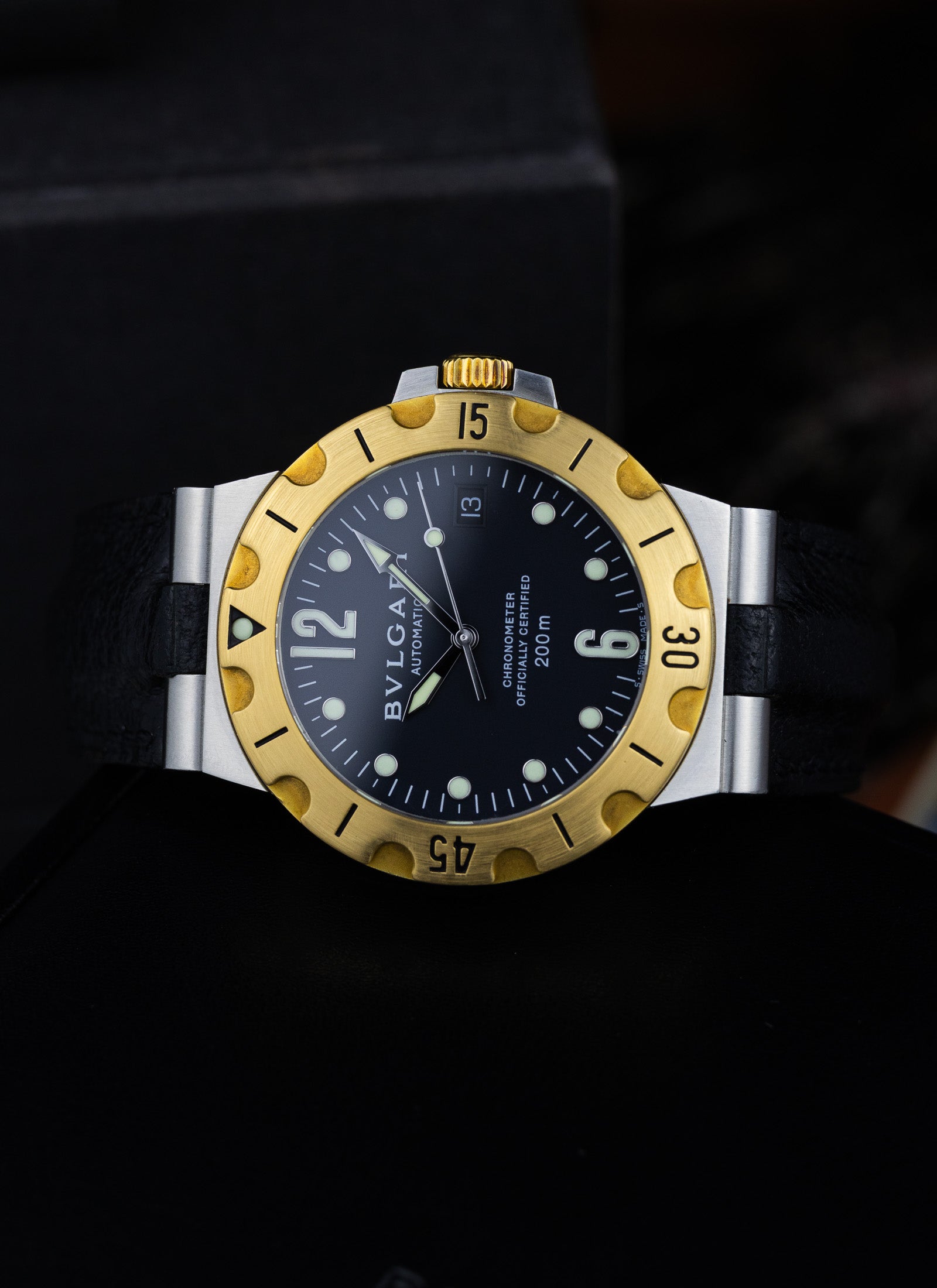 2000s Bulgari Diagono SD38SG Full Set