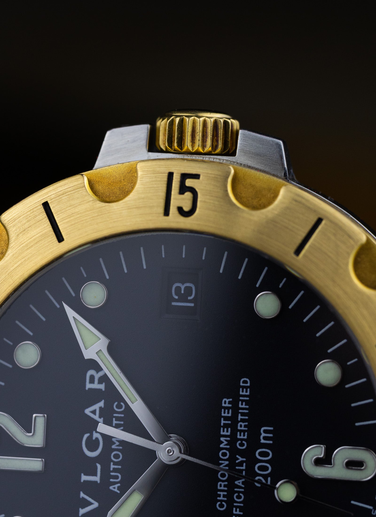 2000s Bulgari Diagono SD38SG Full Set