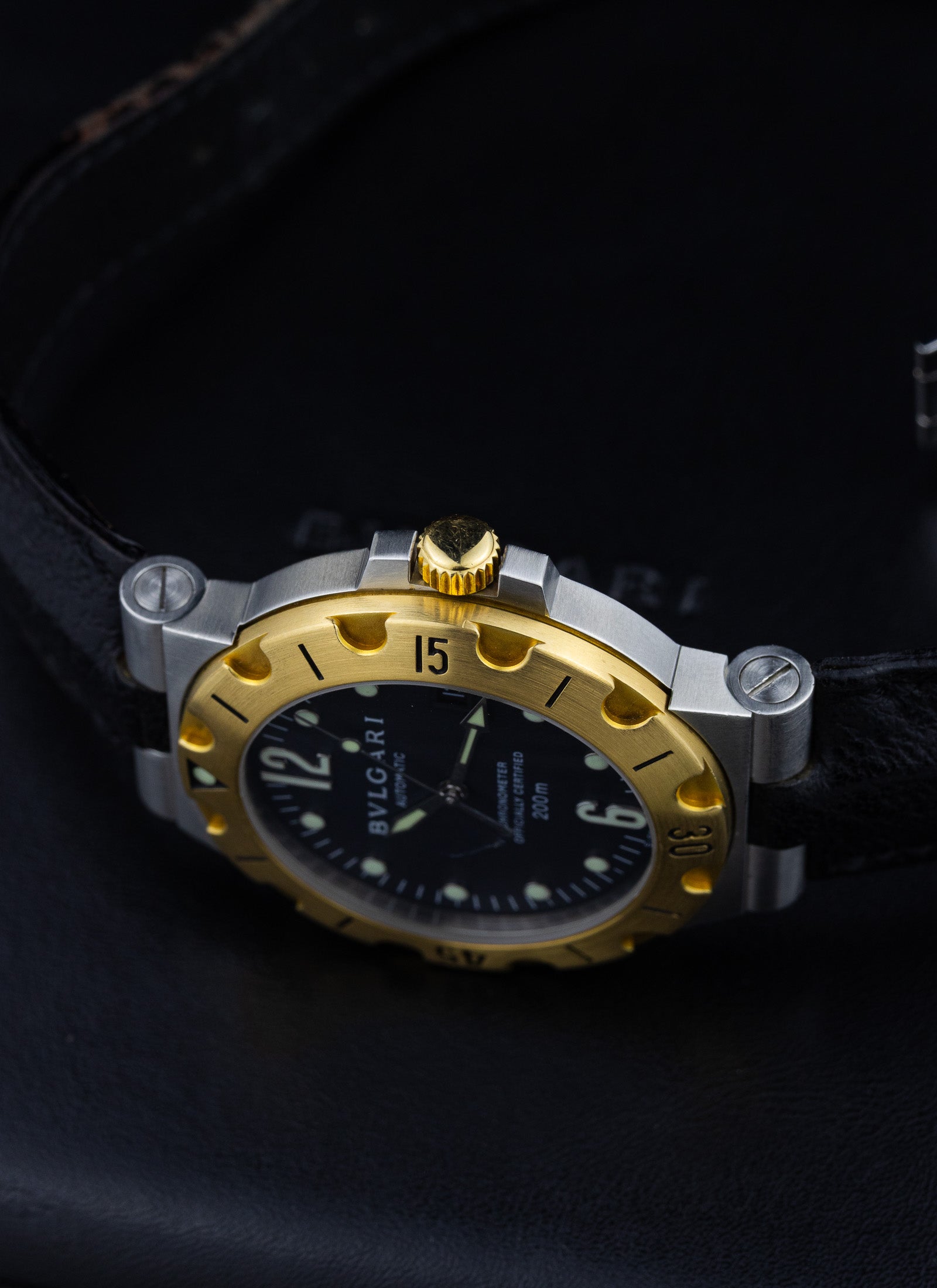 2000s Bulgari Diagono SD38SG Full Set